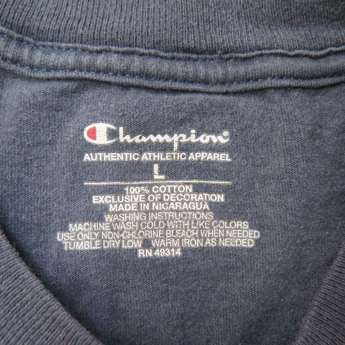 Champion rn 49314 sweatshirt best sale