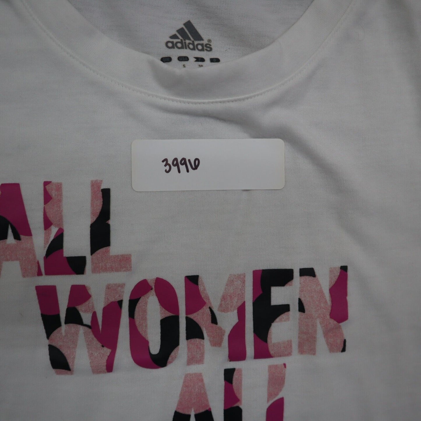 Nike Graphic T-Shirt Women's White Small Graphic All Women All Together Shirt