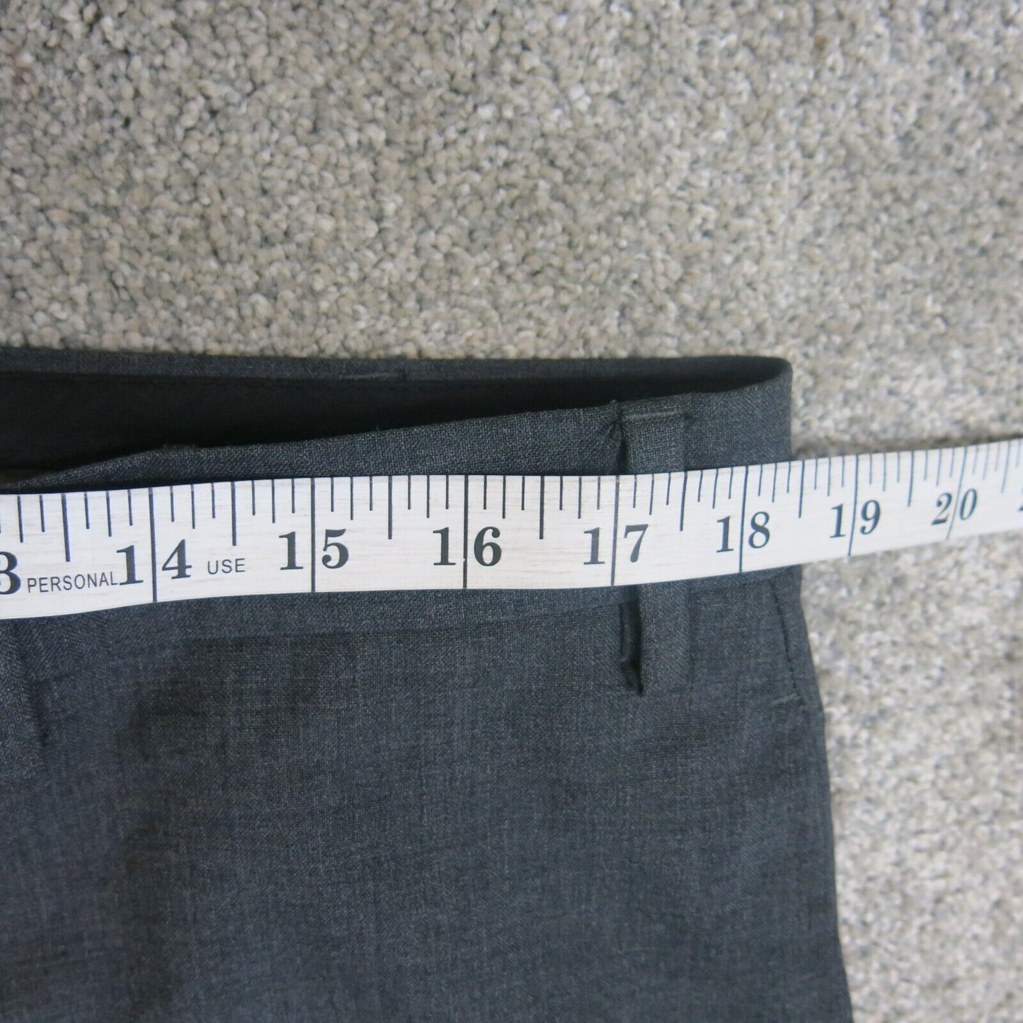 Lauren Ralph Lauren Mens Dress Pant Total Comfort Mid Rise Black Size XL