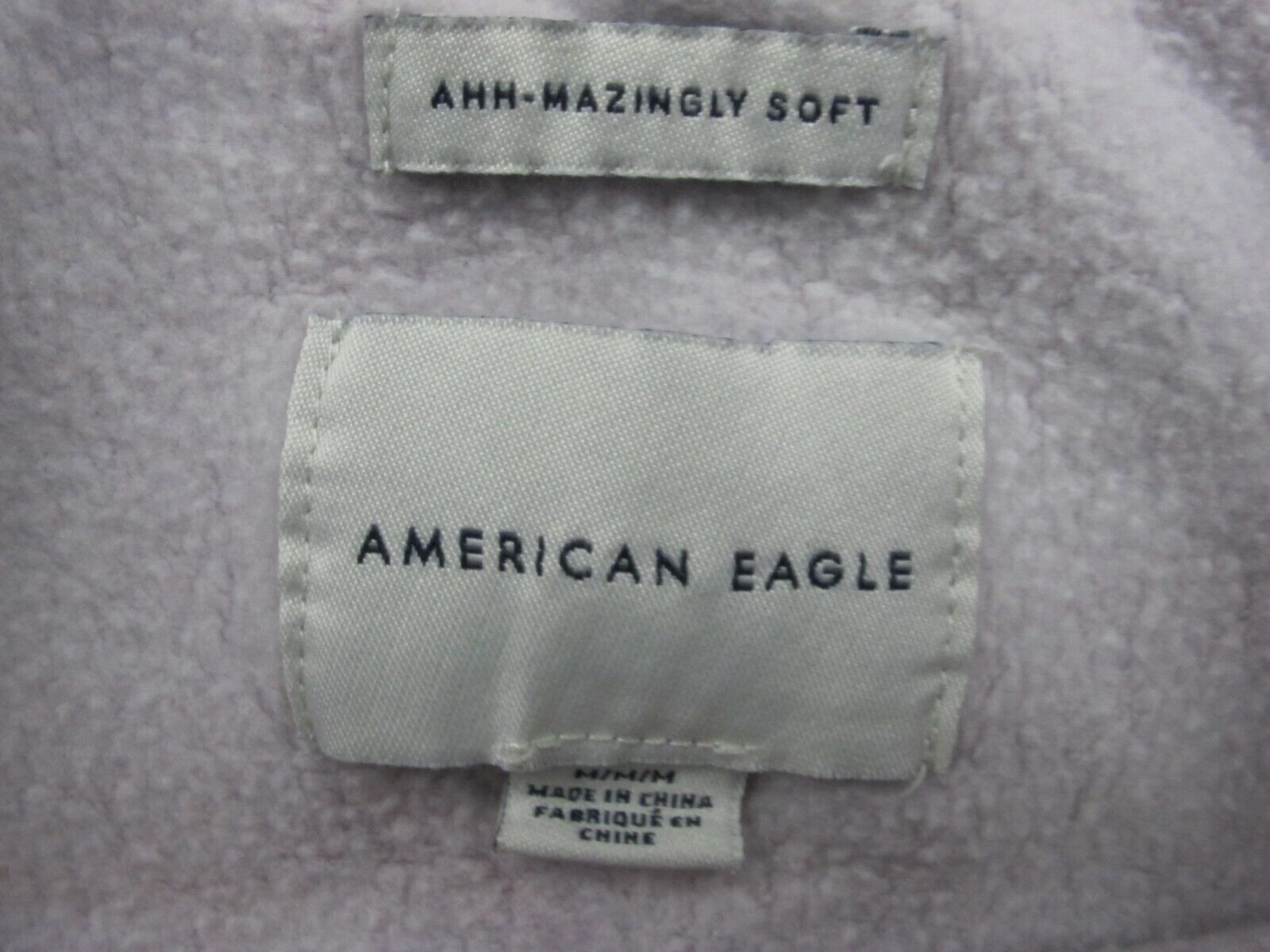 American Eagle Ahh-Mazingly Soft Full Length Leggings Heather Gray Black  (Sm)