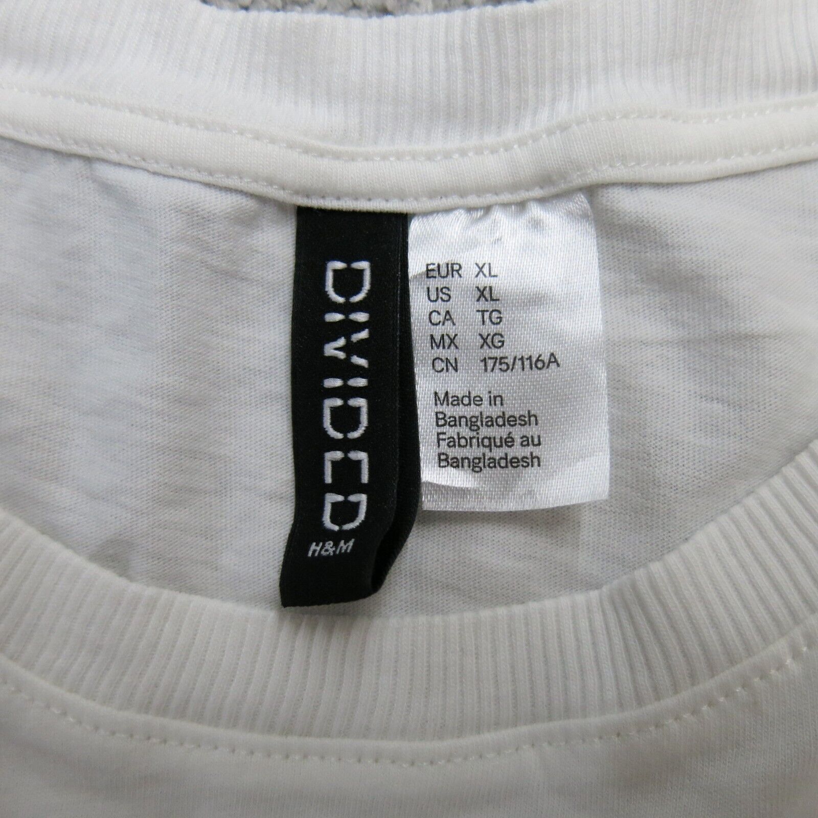 H and m 2024 divided t shirt