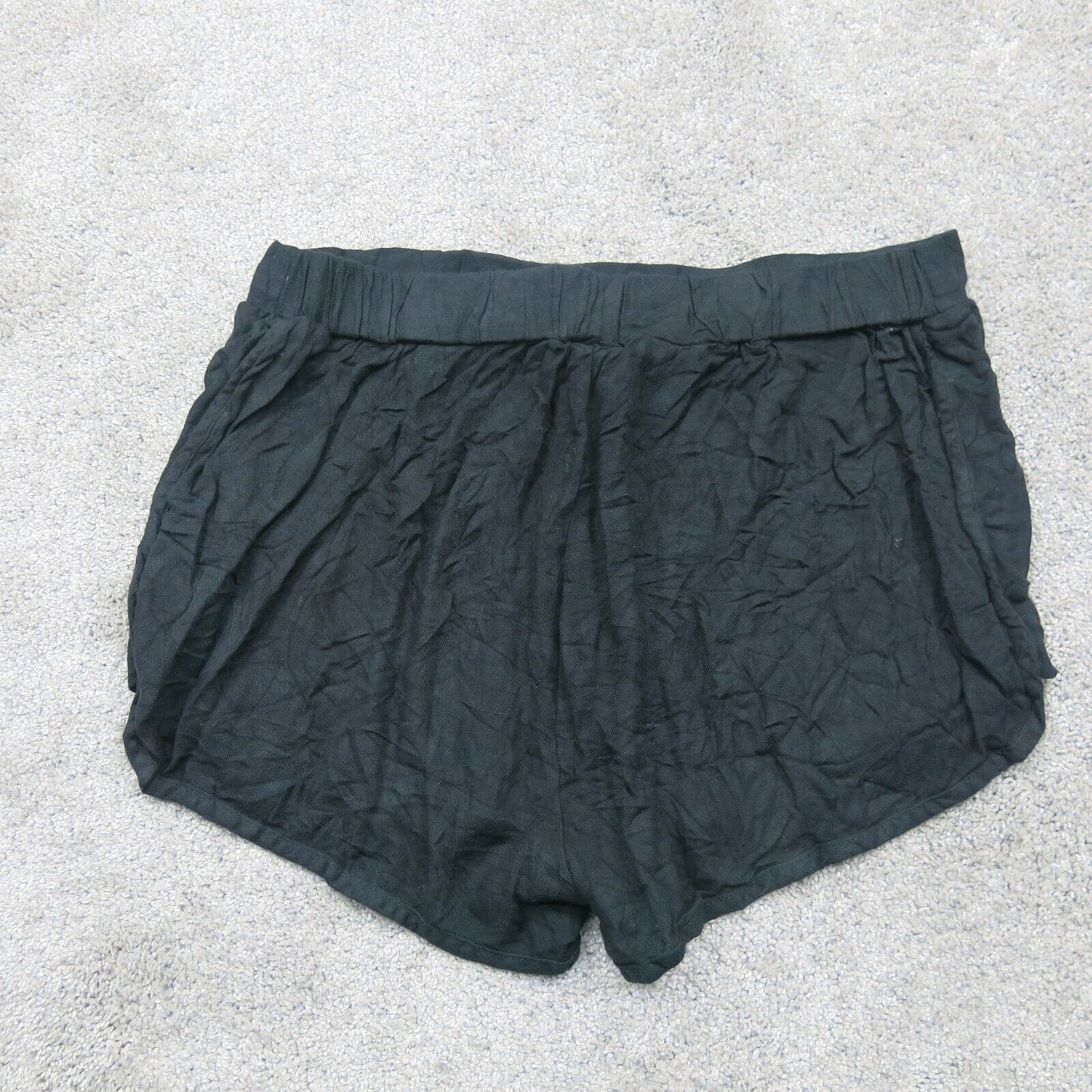 Mossimo Supply Co. Womens Athletic Shorts Drawstring Elastic Waist Black Size M