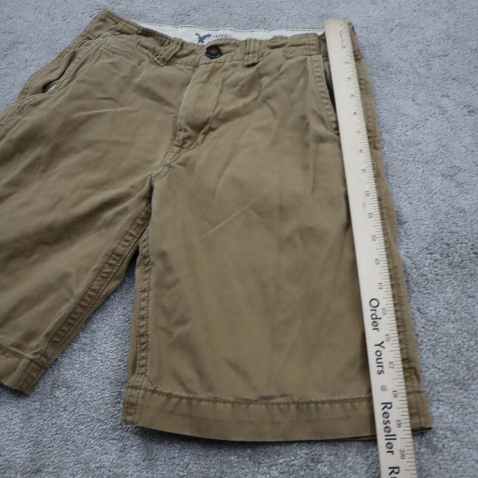 american eagle outfitters men's khaki shorts