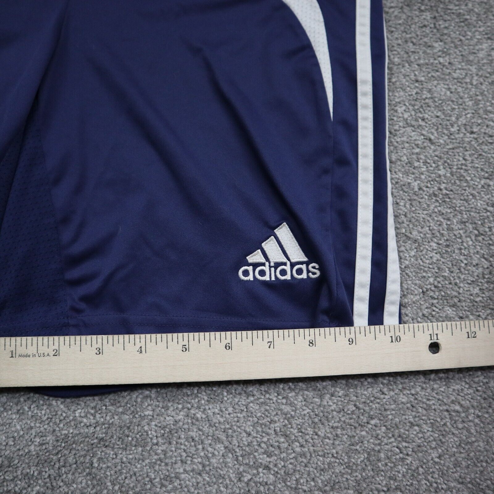 Adidas CLIMA 365 Shorts Youth Boys Small Dark Blue White Training Spor Goodfair