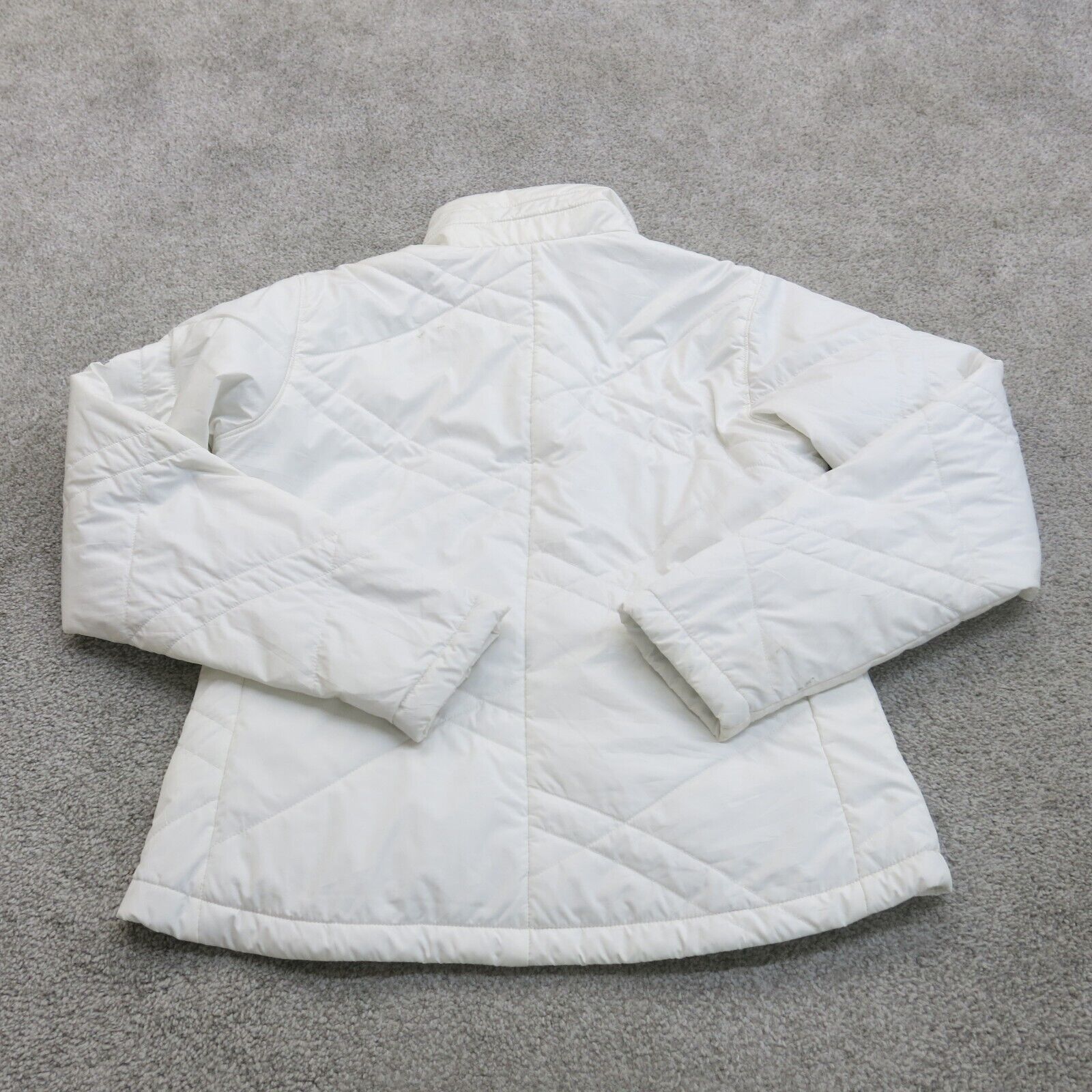 White quilted 2024 jacket ladies