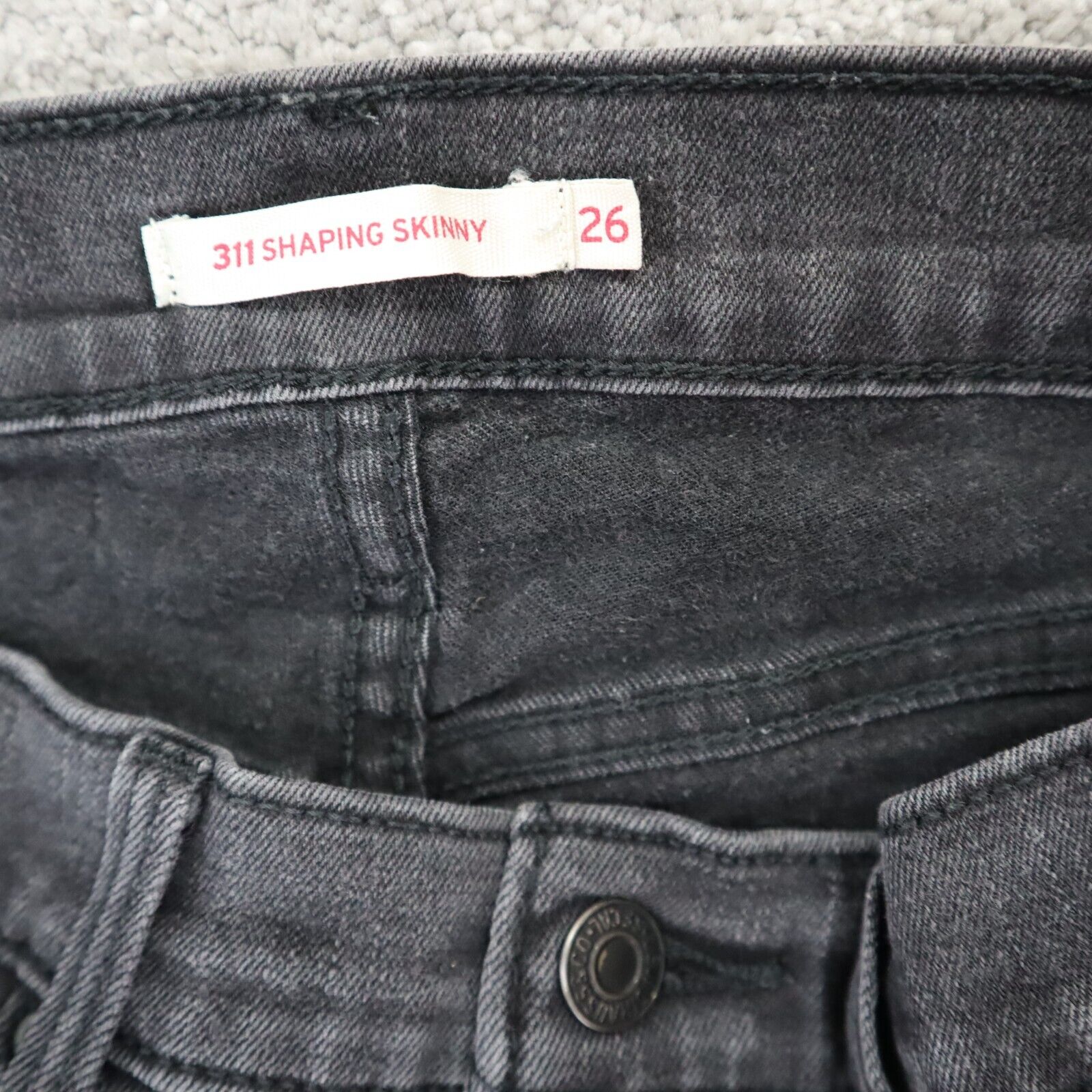 Levi Strauss Co Womens 311 Shaping Skinny Jeans Mid Rise Pockets