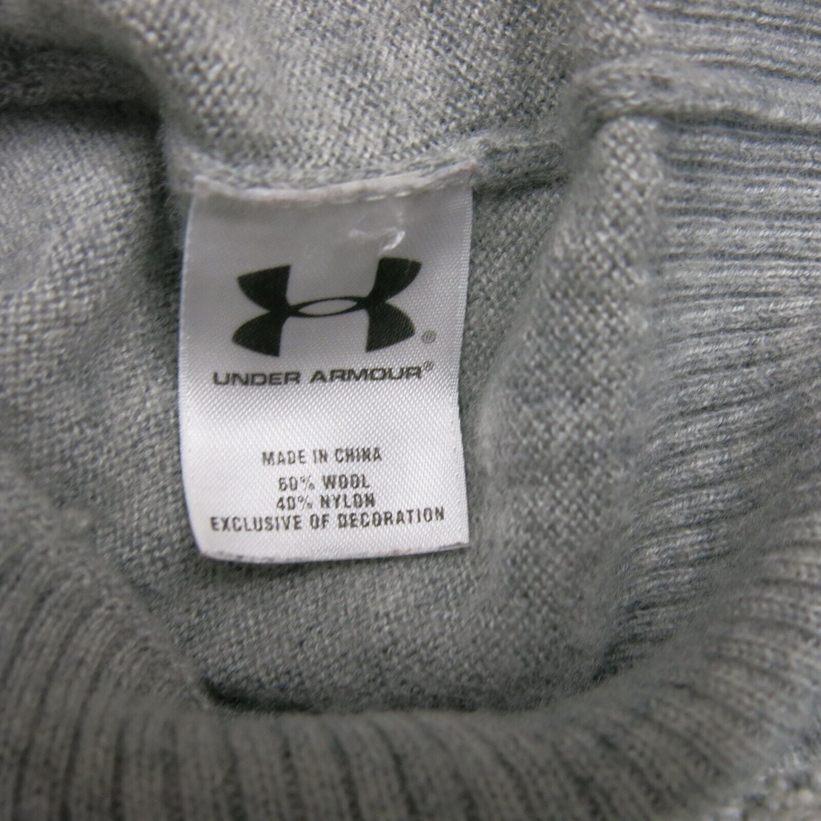 Under armour best sale wool sweater