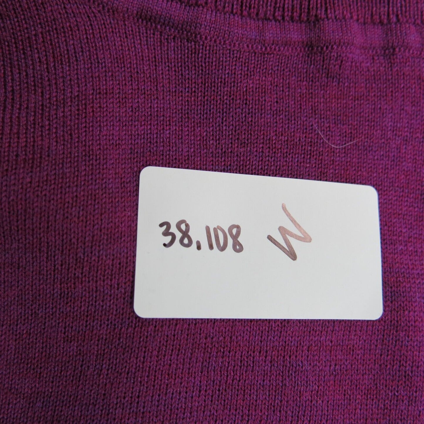 Gap Womens Pullover Knitted Sweater Top 100% Merino Wool Long Sleeve Purple S/P