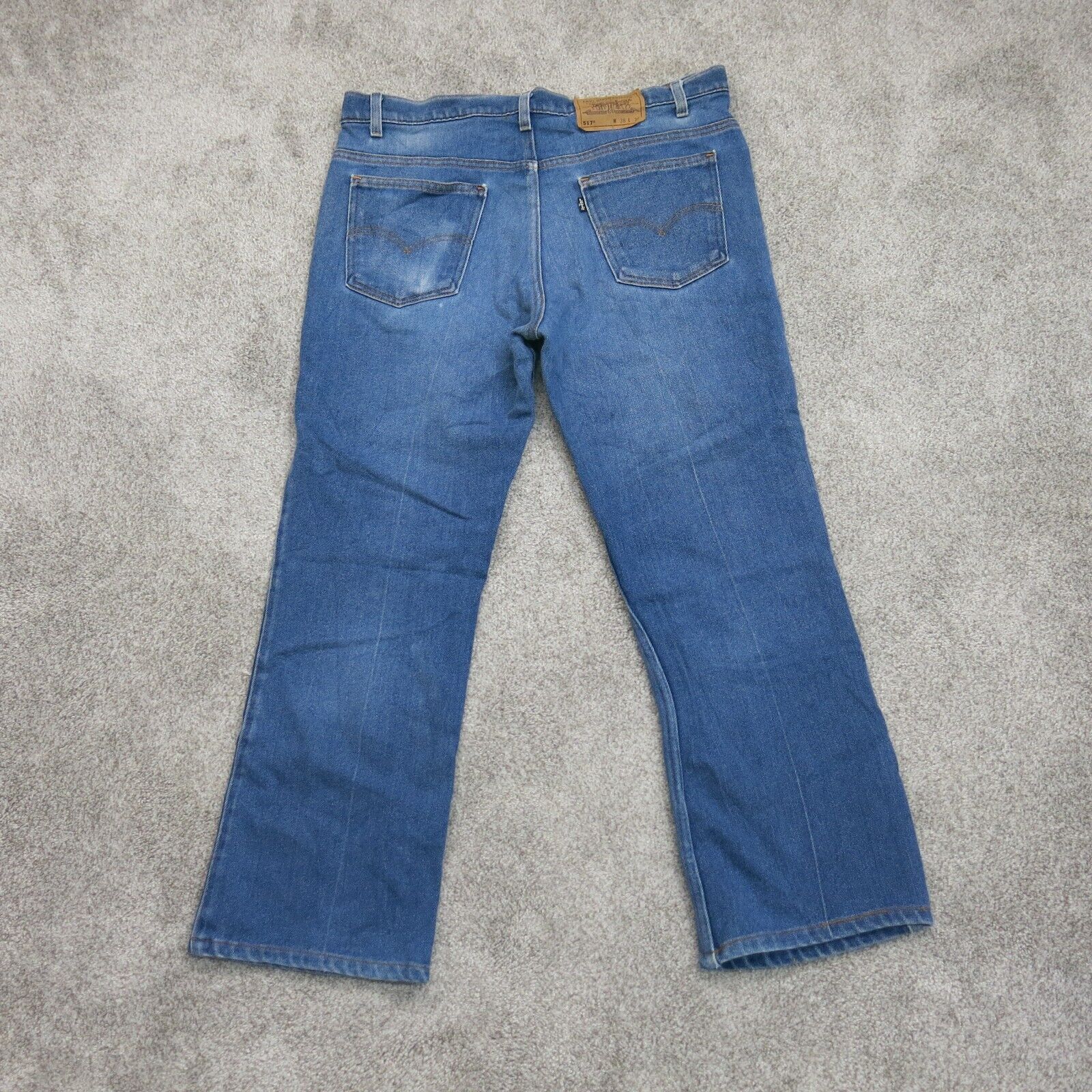 Levis Strauss & Co 517 Men's Straight Leg Jeans High Rise Blue