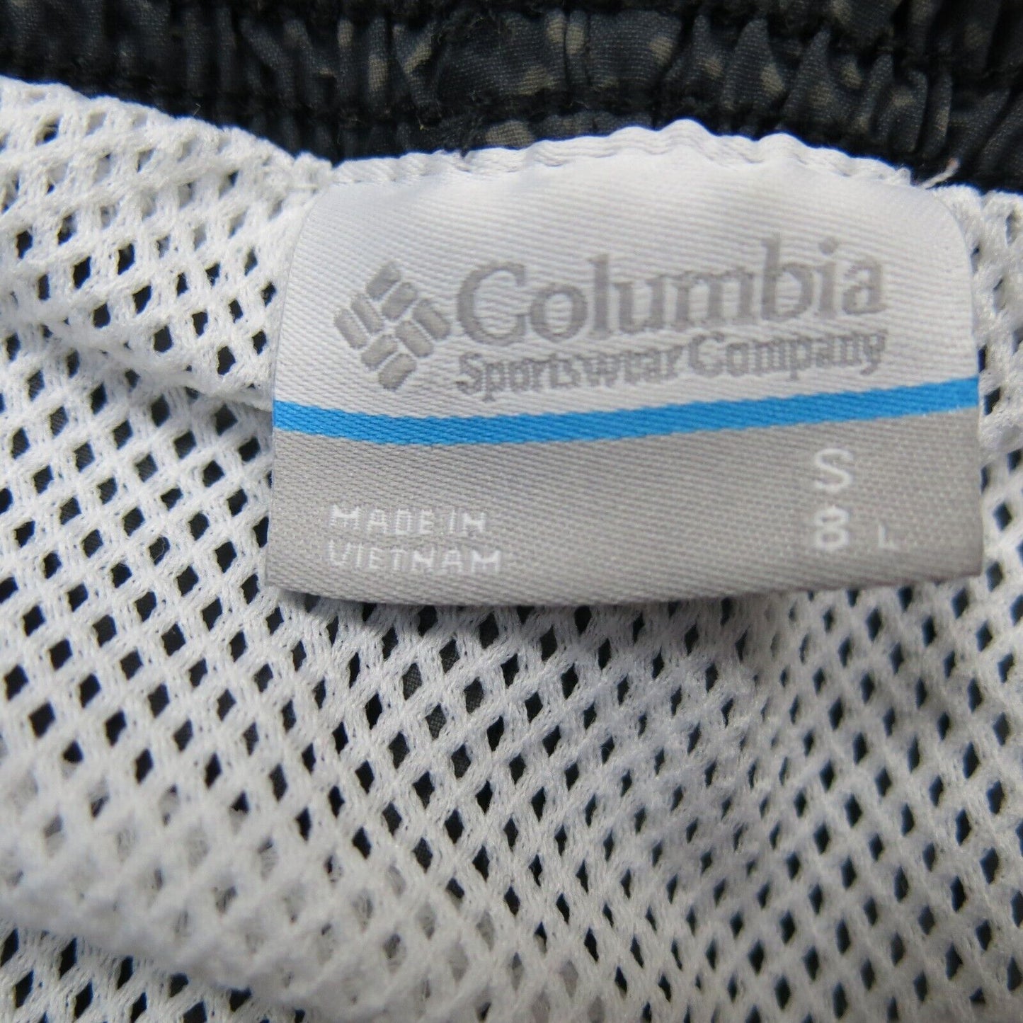 Columbia Sportswear Mens Activewear Shorts Mid Rise Omni Shade Black Size Small