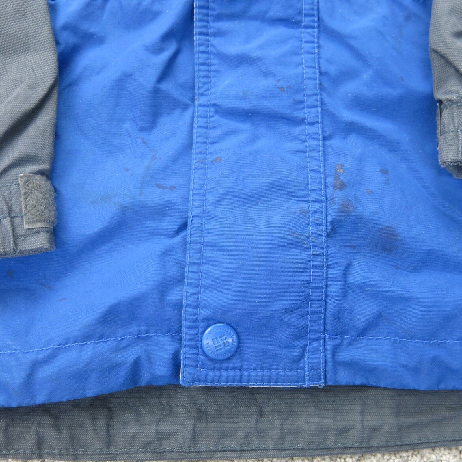 Columbia Jacket Mens XL Blue Black Core Interchange