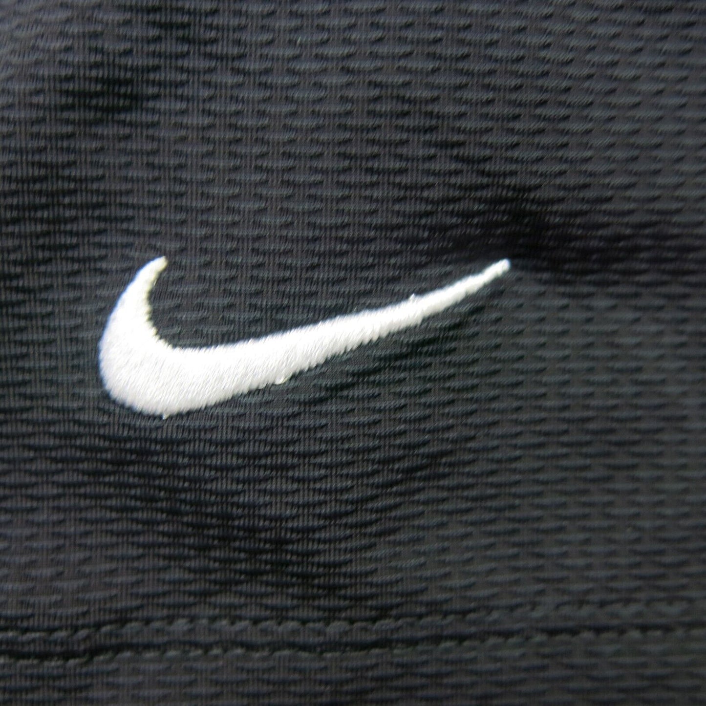 Nike Dry Fit Mens Polo T-Shirt Short Sleeve Pullover Button Black Size Large