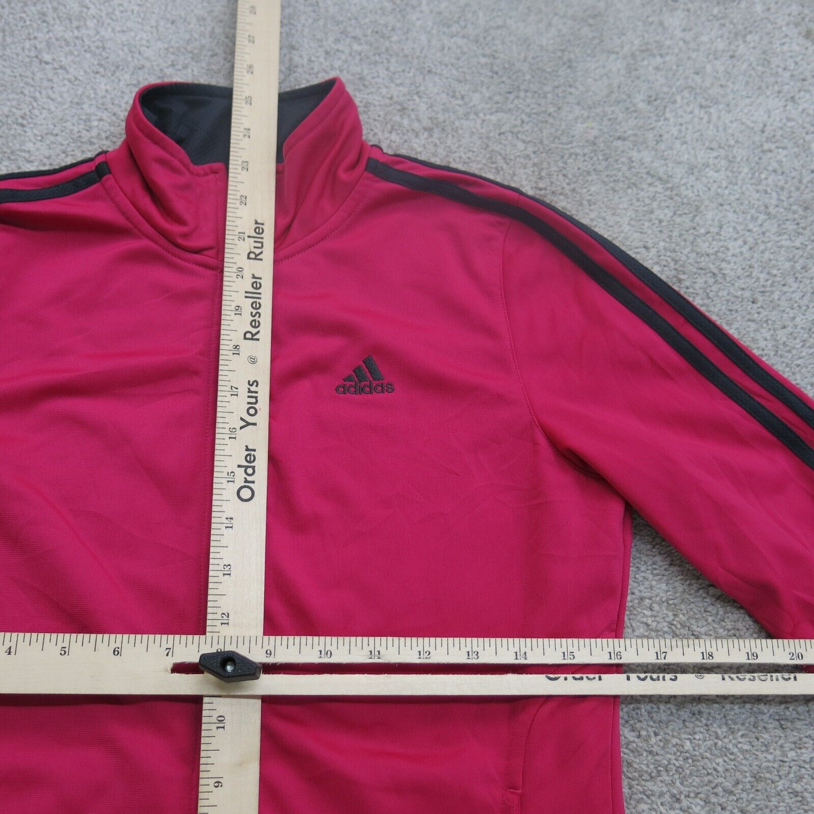 Adidas pink sale jacket womens