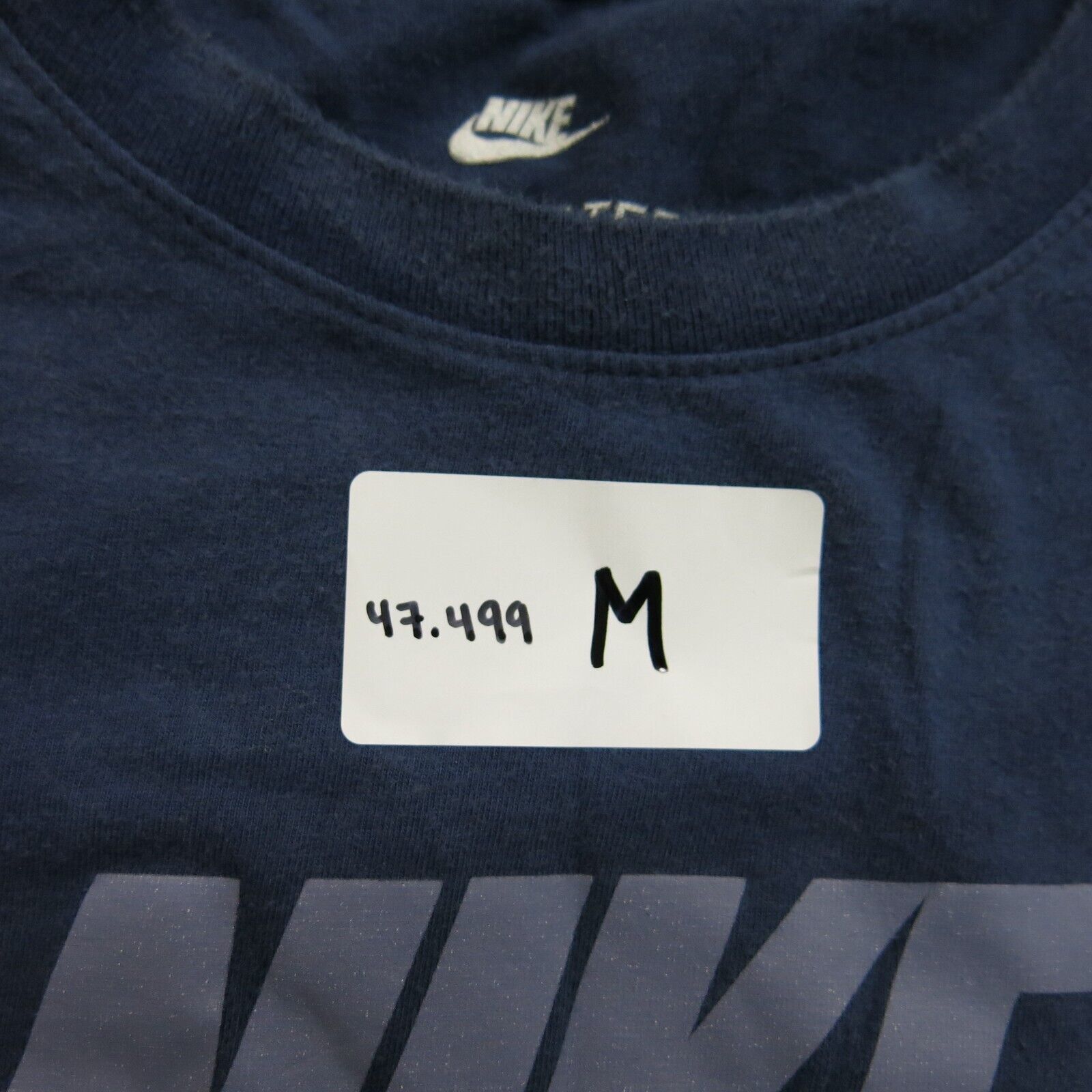 トップス L FCRB 25AW AUTHENTIC LOGO S/S TEE NAVY Nike Swoosh Sleeve rLegend Tee | Product | SanMar
