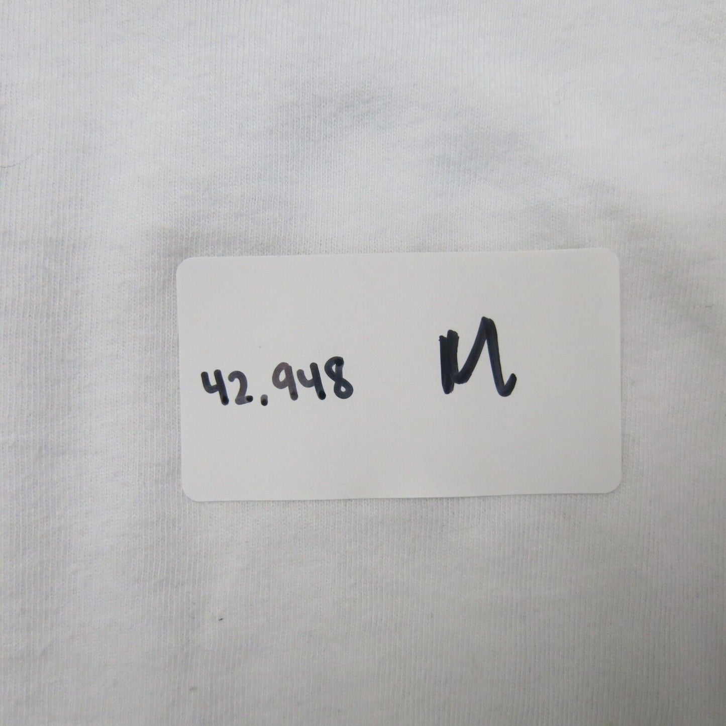 Tommy Hilfiger Mens Crew Neck T Shirt Short Sleeves 100% Cotton Off White SZ L/G