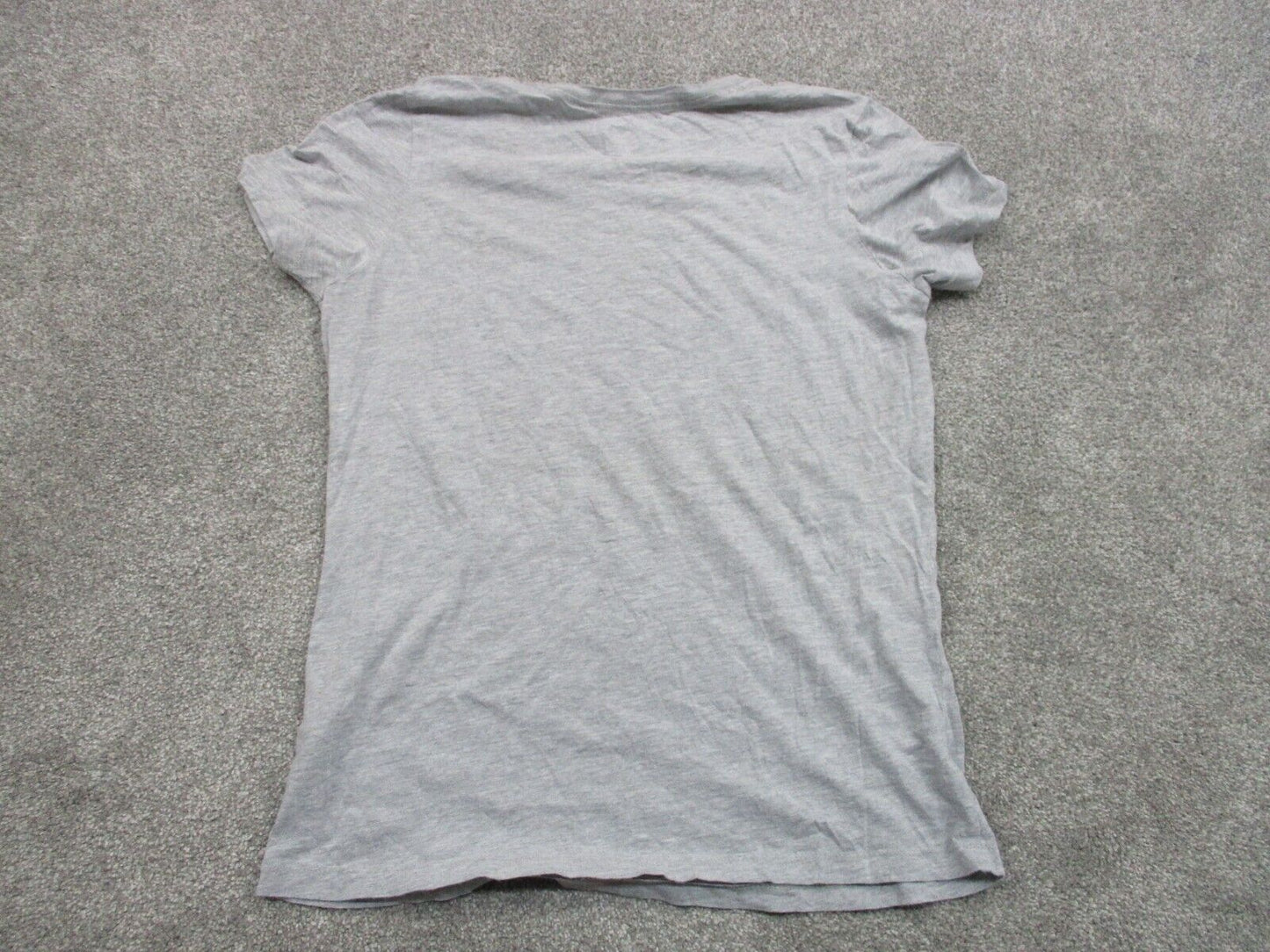 Unbranded T Shirt Men Size L Heather Gray Solid Short Sleeve Cotton Graphic Tee