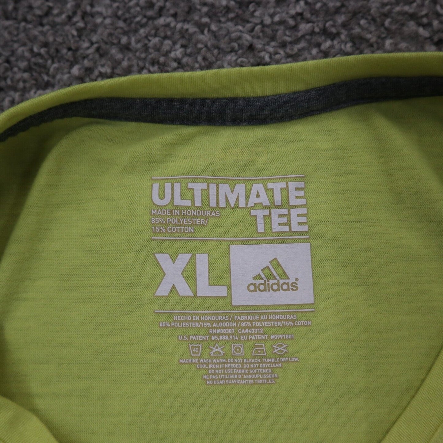 Adidas Ultimate Womens Casual Tank Top Sleeveless Light Lime Green Size X Large