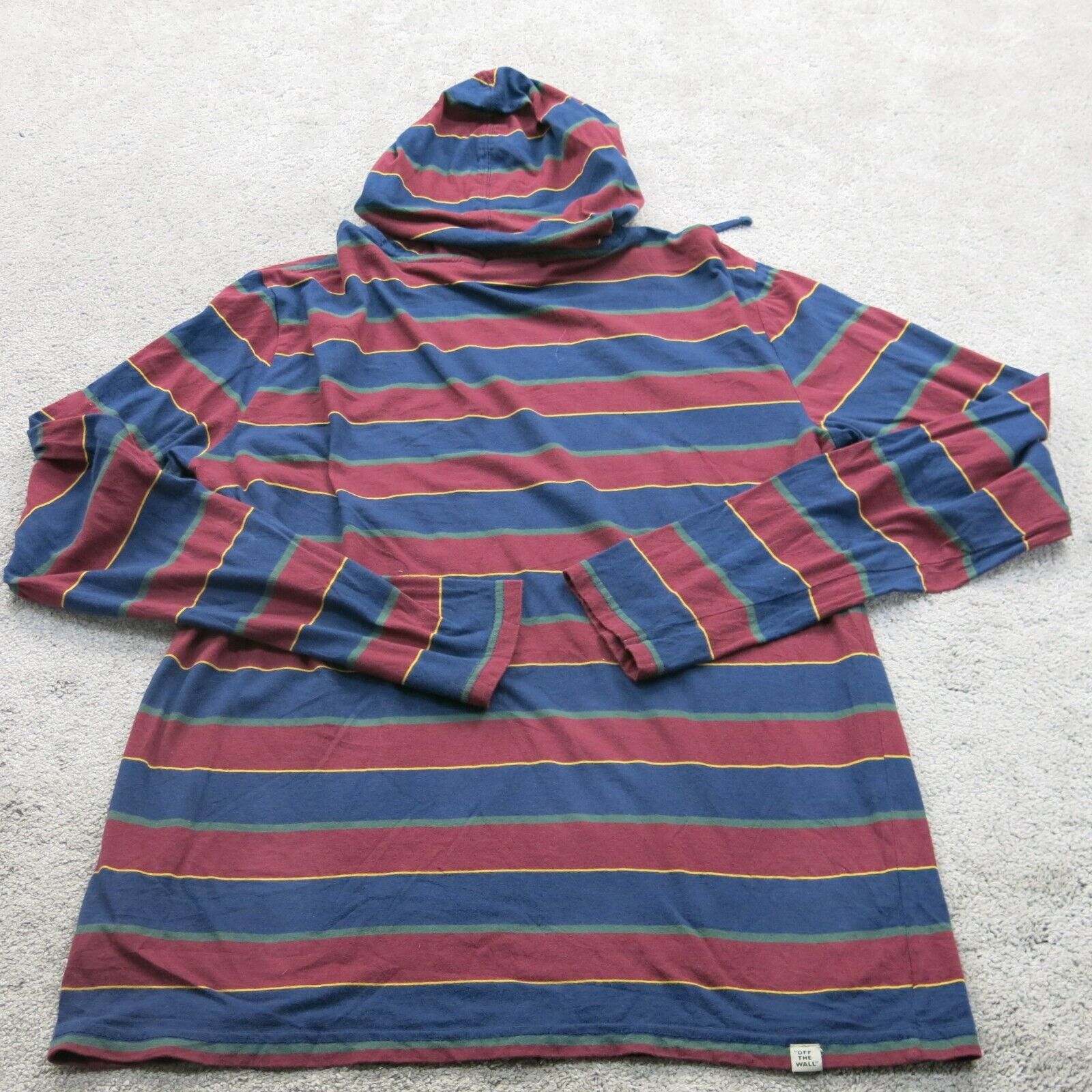 Vans striped outlet hoodie