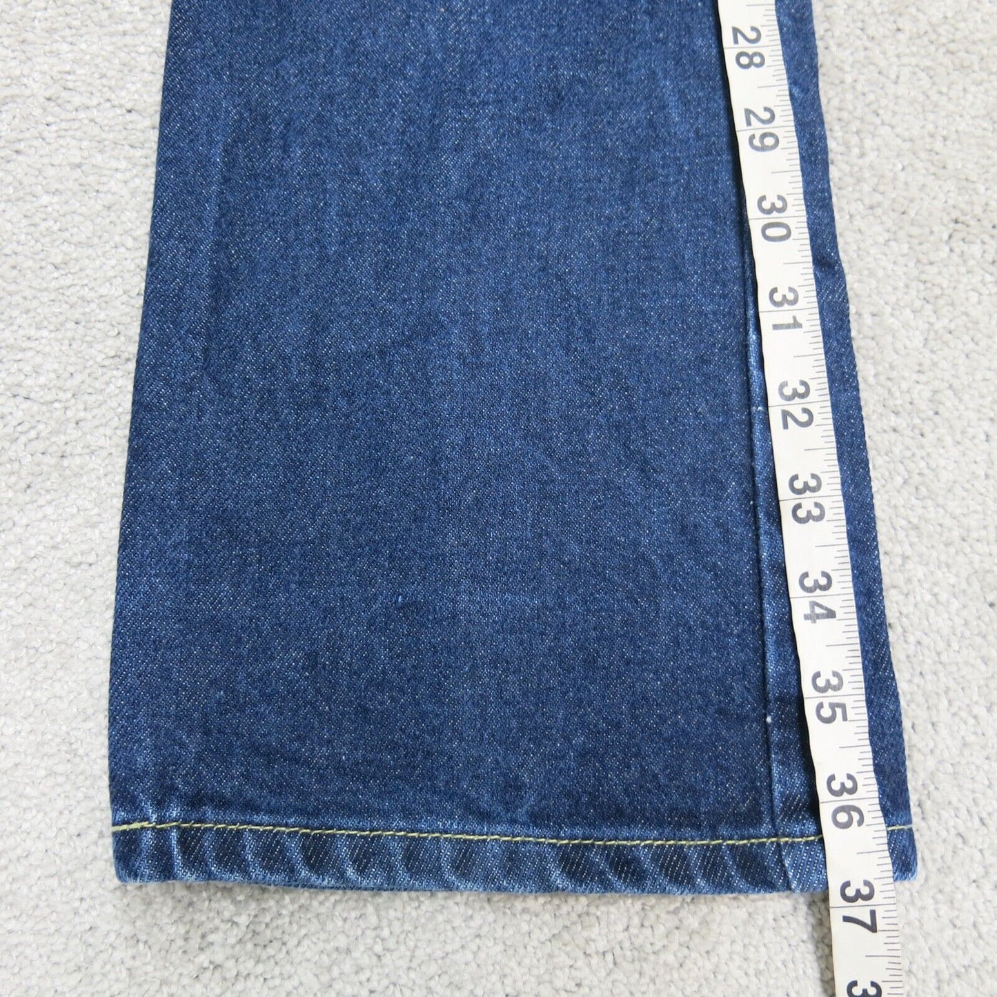 Tommy Hilfiger Womens Straight Leg Jeans Denim Stretch Mid Rise Pocket Blue SZ 5