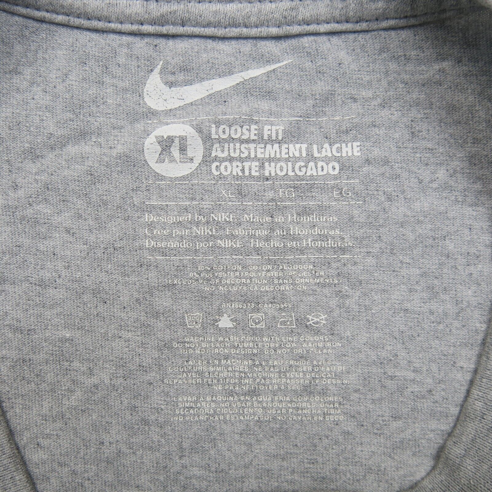 Corte discount holgado nike