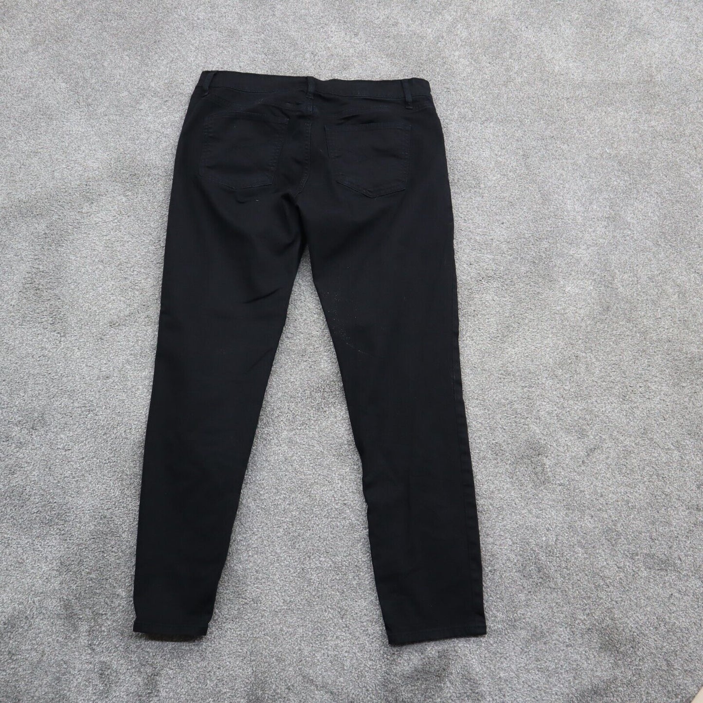 Gap Mens Legging Jeans Mid Rise Five Pocket Design Zip Black Size 29/8R