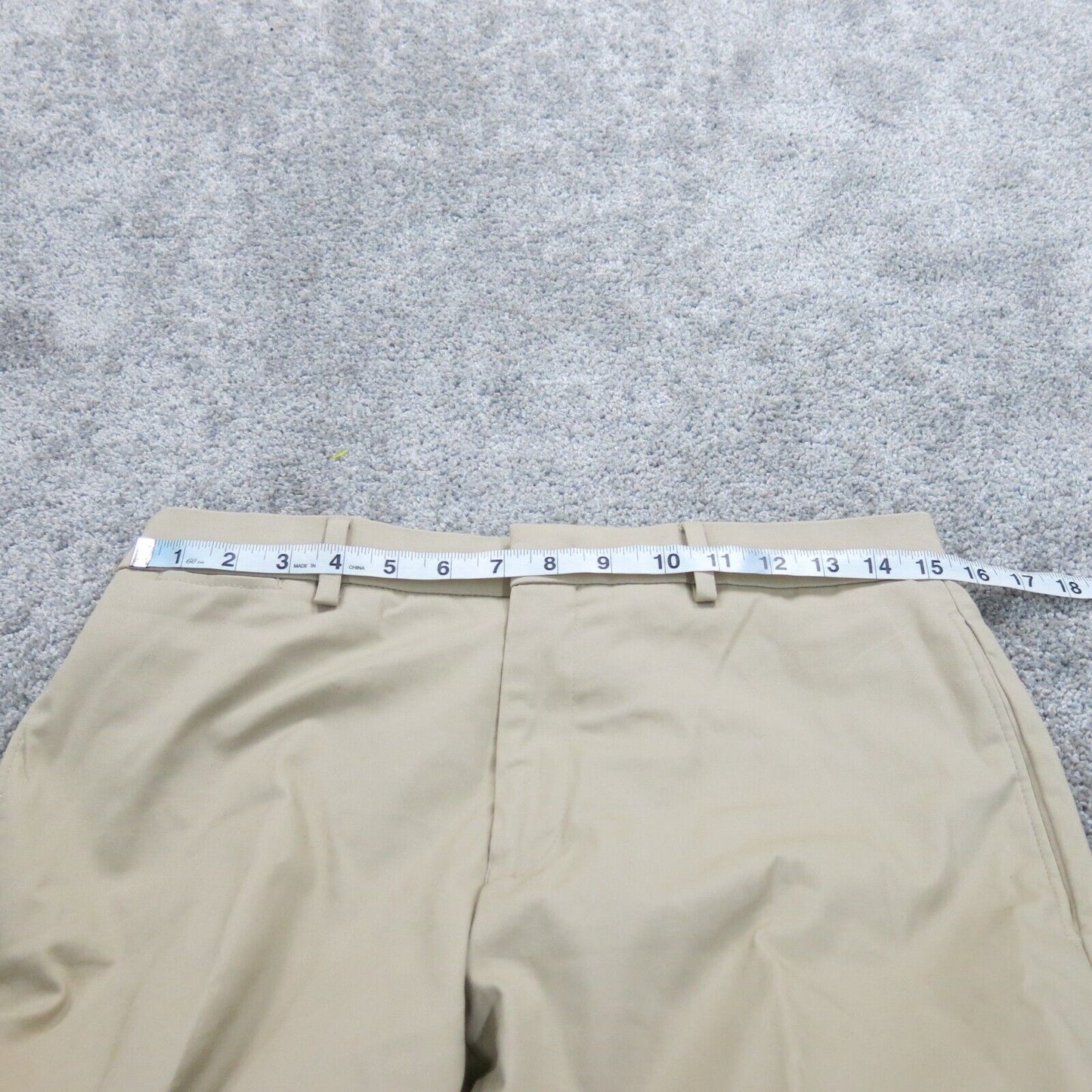 Ralph Lauren Womens Tapered Leg Dress Pants Slim Fit Beige Size 31W/30L