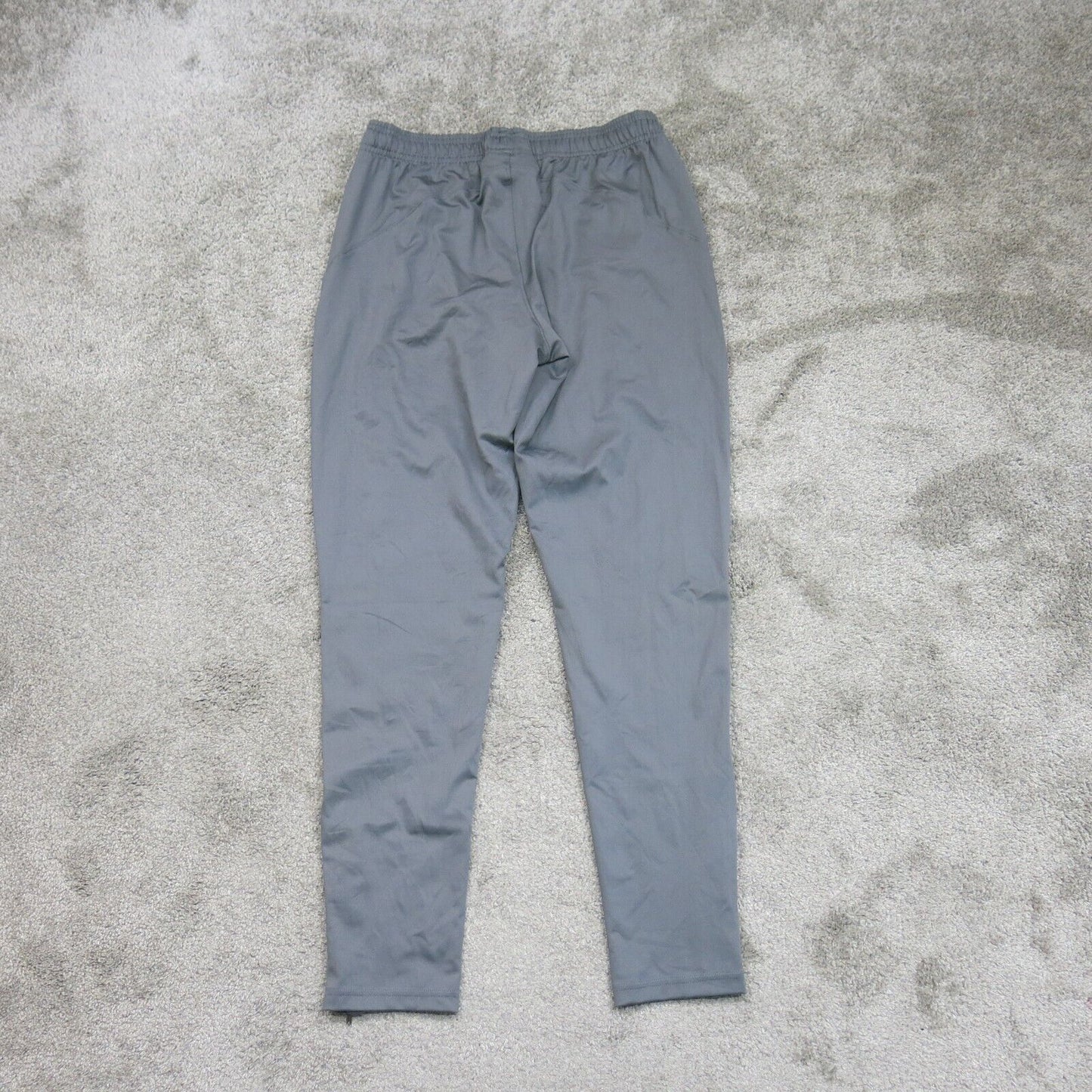 Under Armour Womens Activewear Track Pants Low Rise Elastic Waist Gray Size S