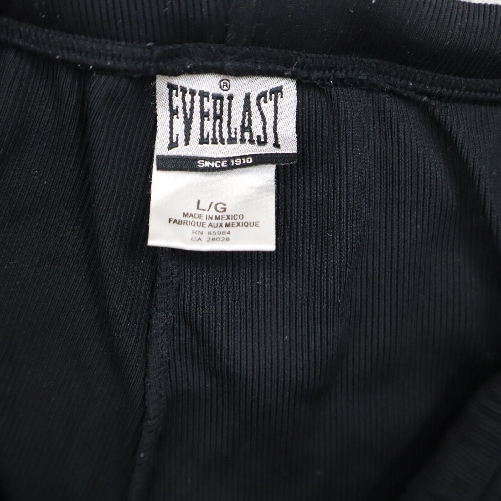 EVERLAST Woman's White/Black Stretch cotton leggings with Everlast
