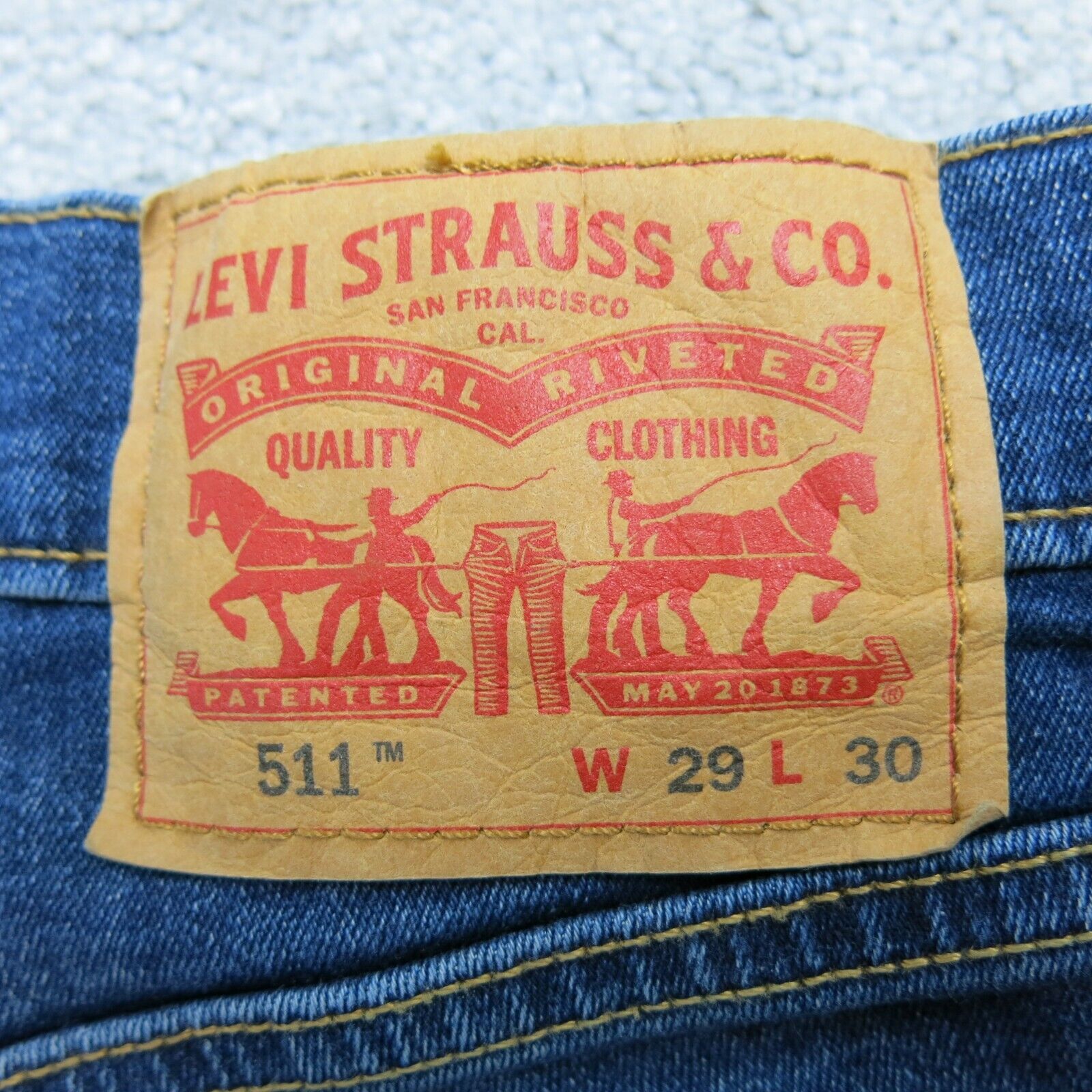 Levi strauss & co best sale 511 tm