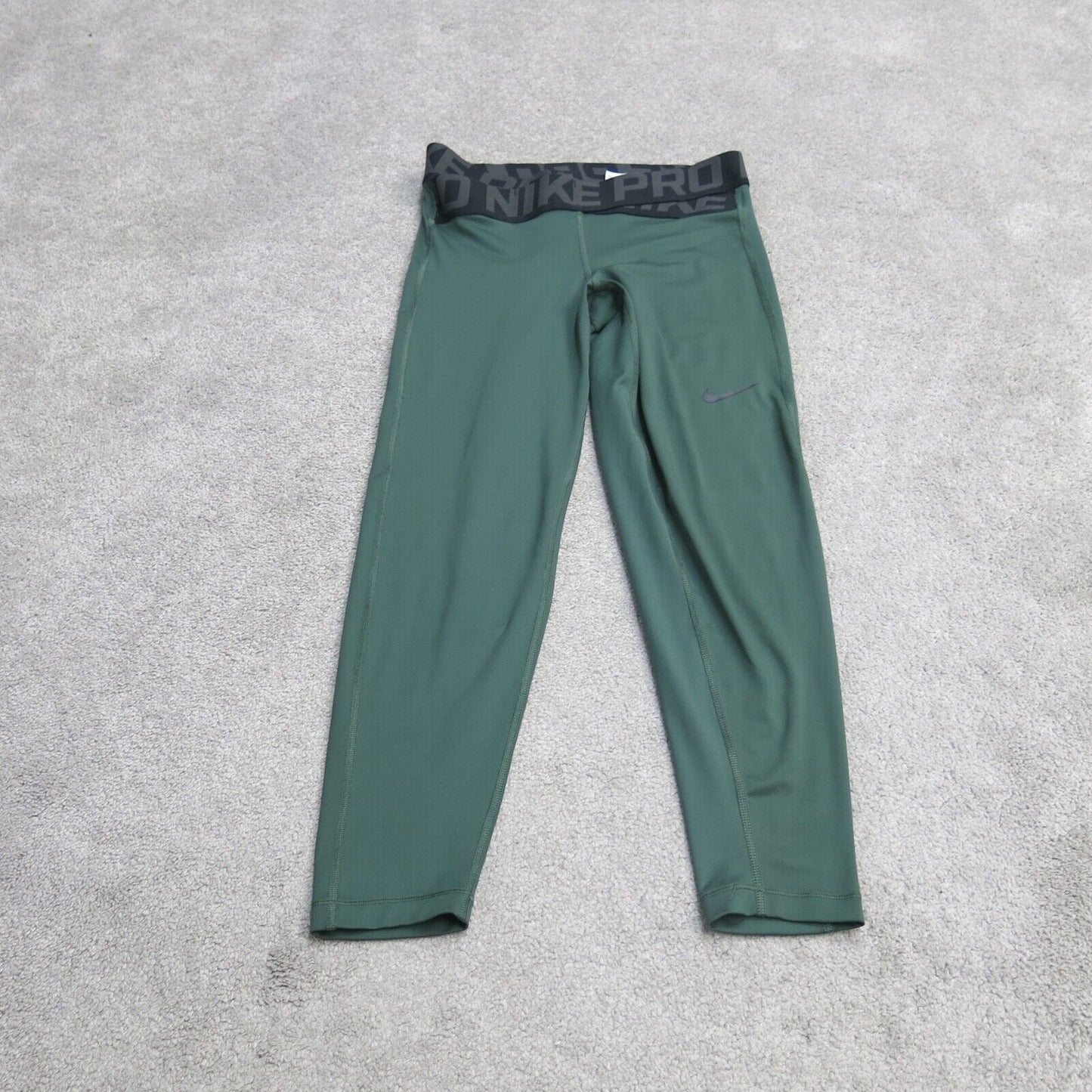 Nike Pants Womens Small Green Activewear Pant AJ3927-345