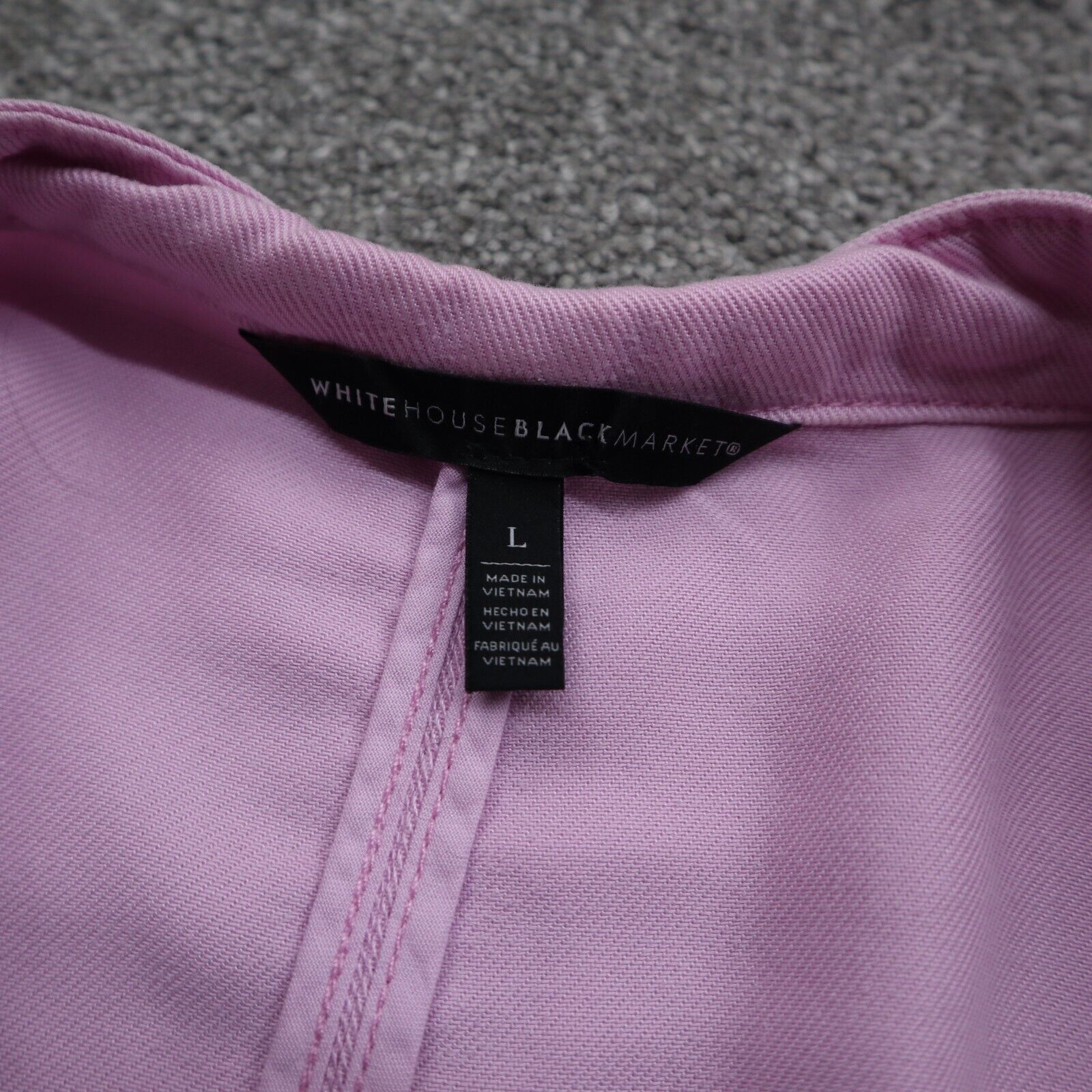 White house black on sale market pink jacket