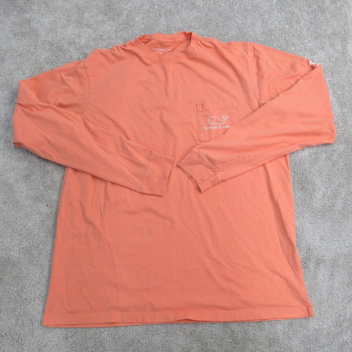 orange vineyard vines shirt