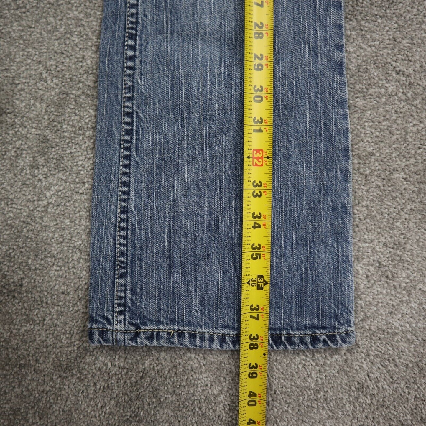 Levis Womens Jeans Bootcut Leg Denim Stretch Low Rise Pockets Blue Size 8