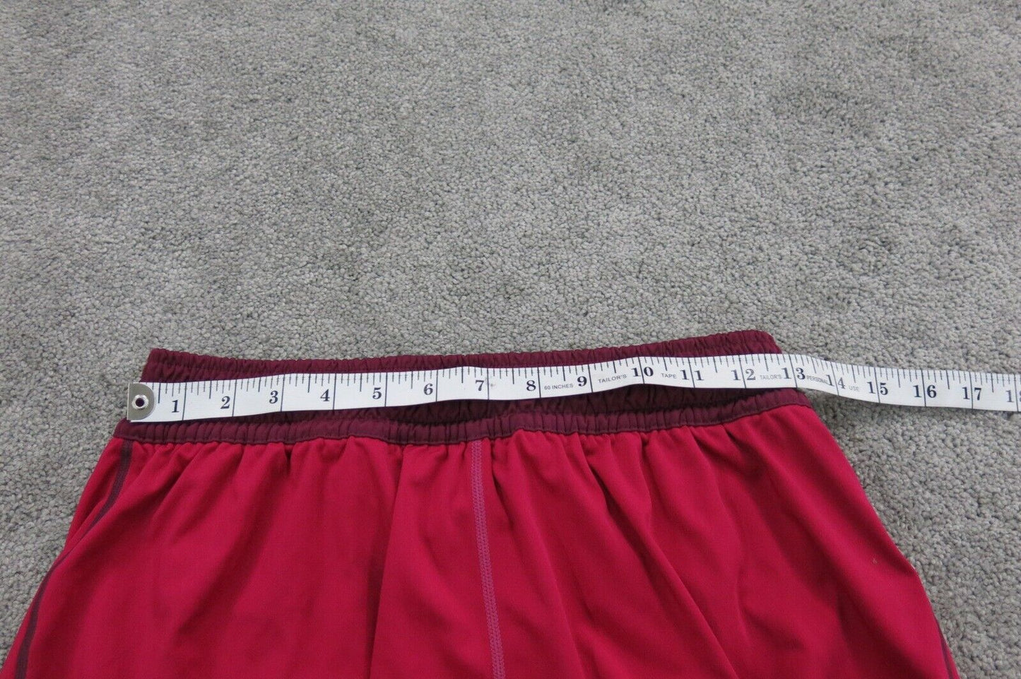 Nike Dri Fit Womens Athletic Running Shorts Elastic Waist Logo Pink Size Small