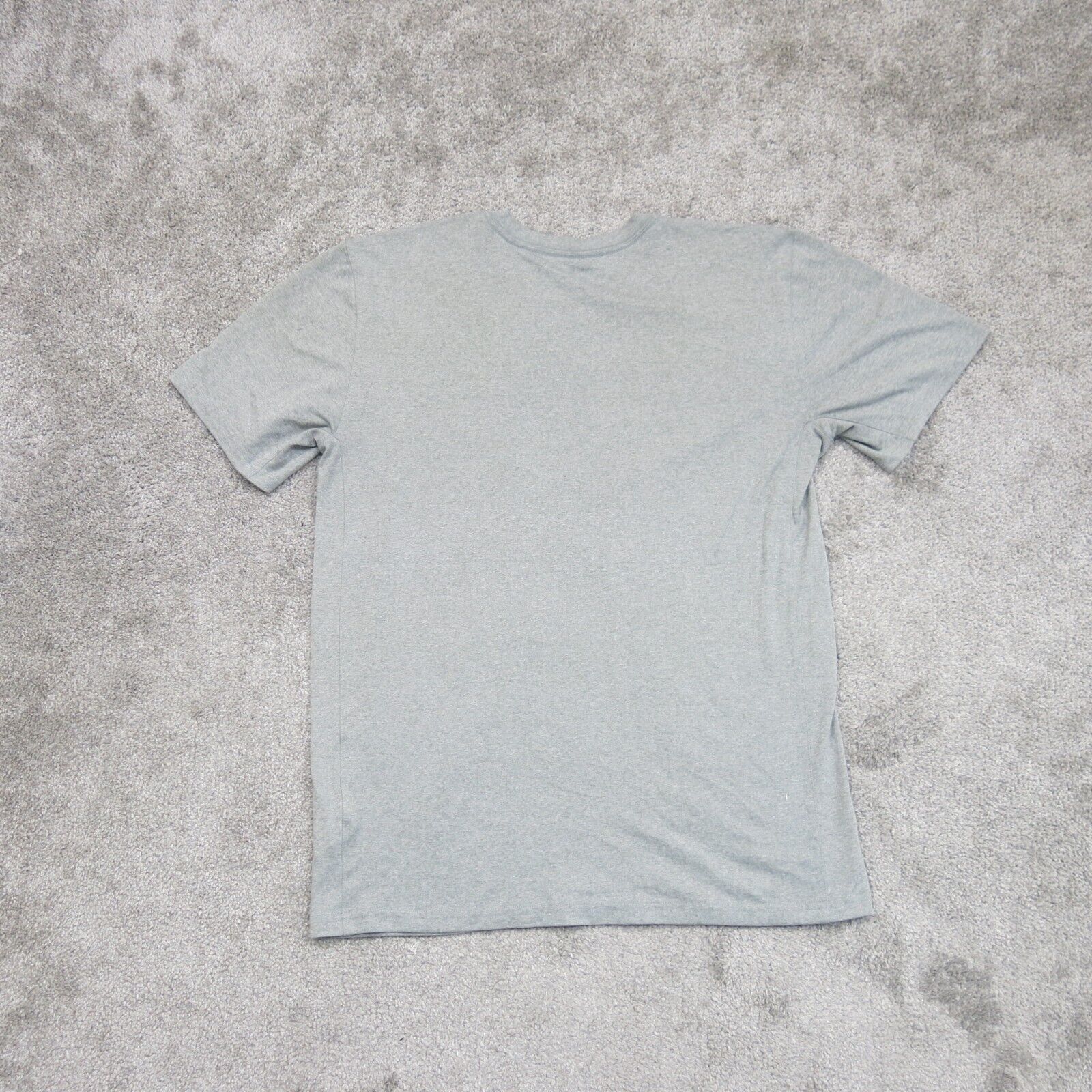 NIKE Regular Fit Graphic Print Crew-Neck T-Shirt For Men (Black, S)