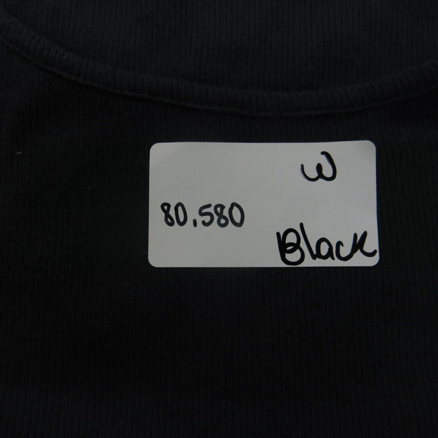 Levis Shirt Womens Medium Black Short Sleeve Lightweight Top Crew Neck Logo