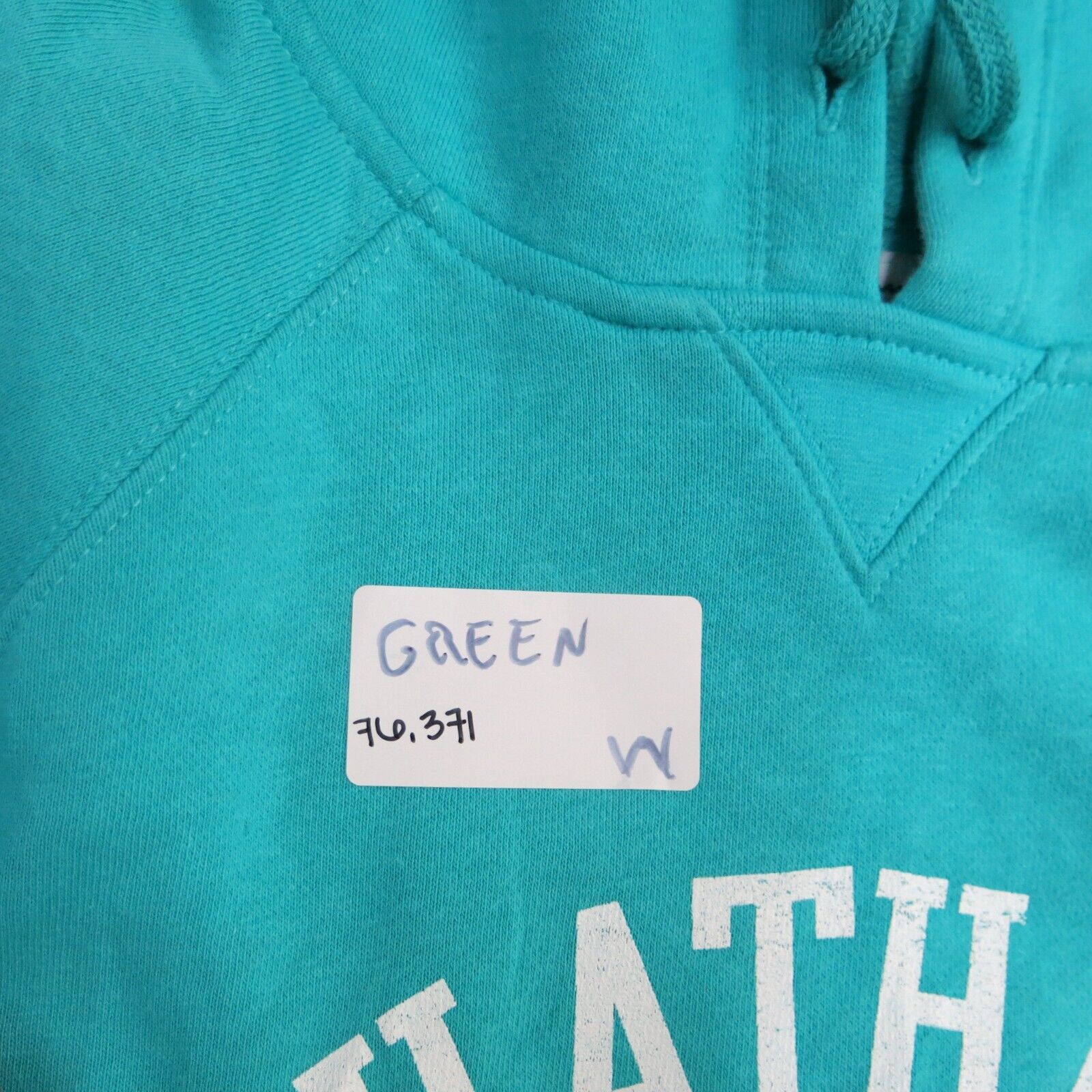 Aqua green sweatshirt hot sale