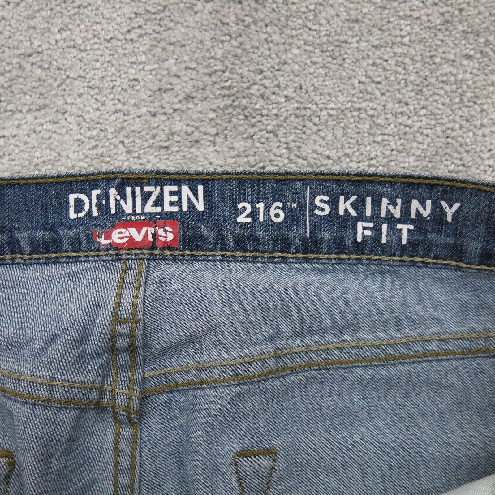 Levis denizen 216 skinny shops fit mens