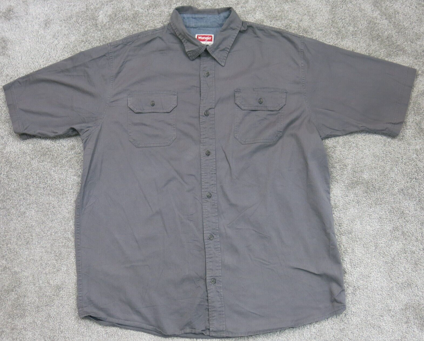 Wrangler comfort flex sale shirt short sleeve