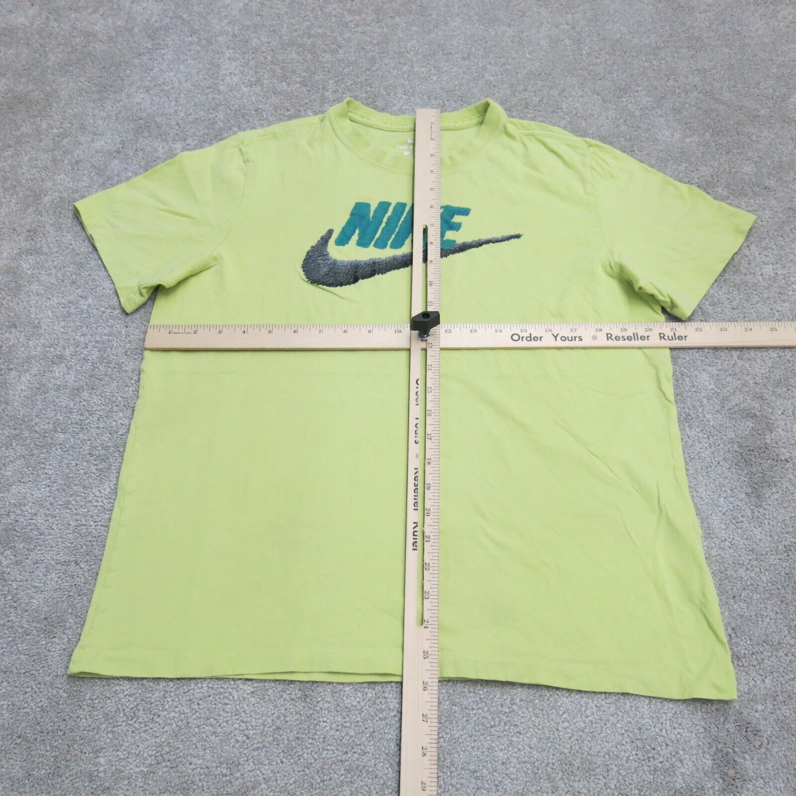 The Nike Tee Mens Crew Neck T Shirts Short Sleeves Light Yellow