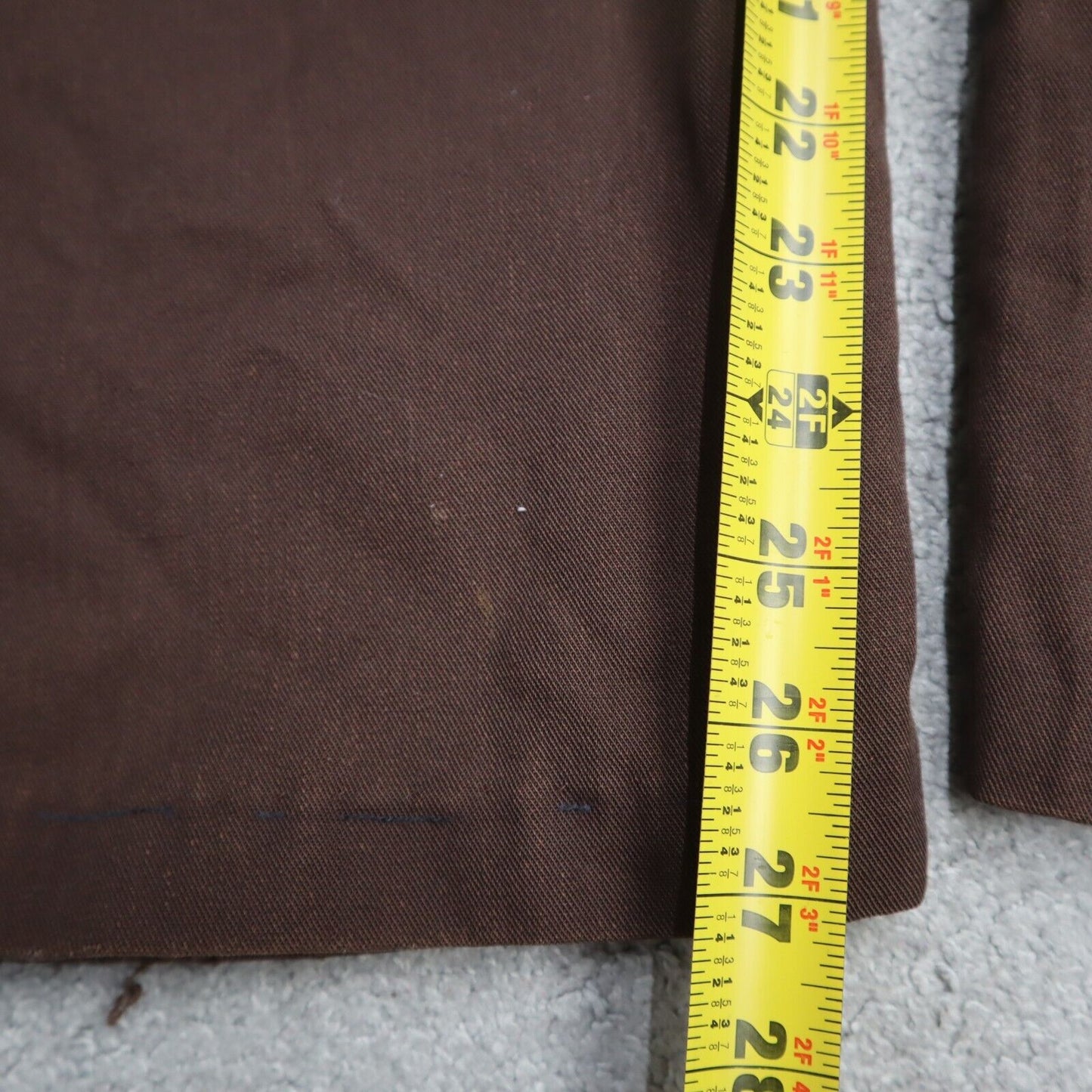 Big Ben Mens Insulated Coverall Jumpsuit Long Sleeve Logo Brown Size 48