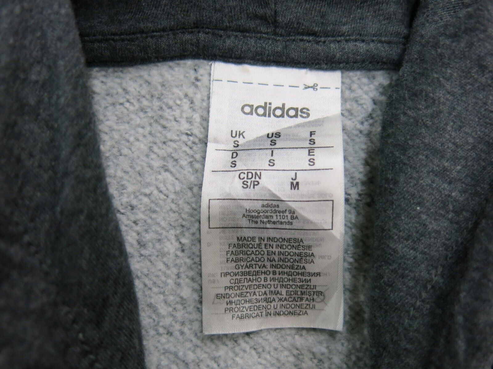 Adidas us 7 discount to uk hoodie