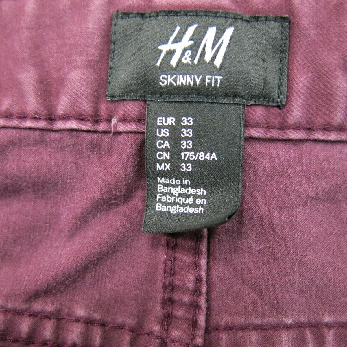 H&m hotsell size 33