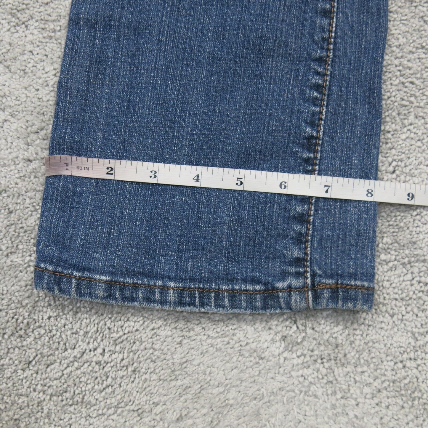 Levis 515 Womens Bootcut Jeans Denim Stretch Mid Rise Cotton Blue Size W28 X L30