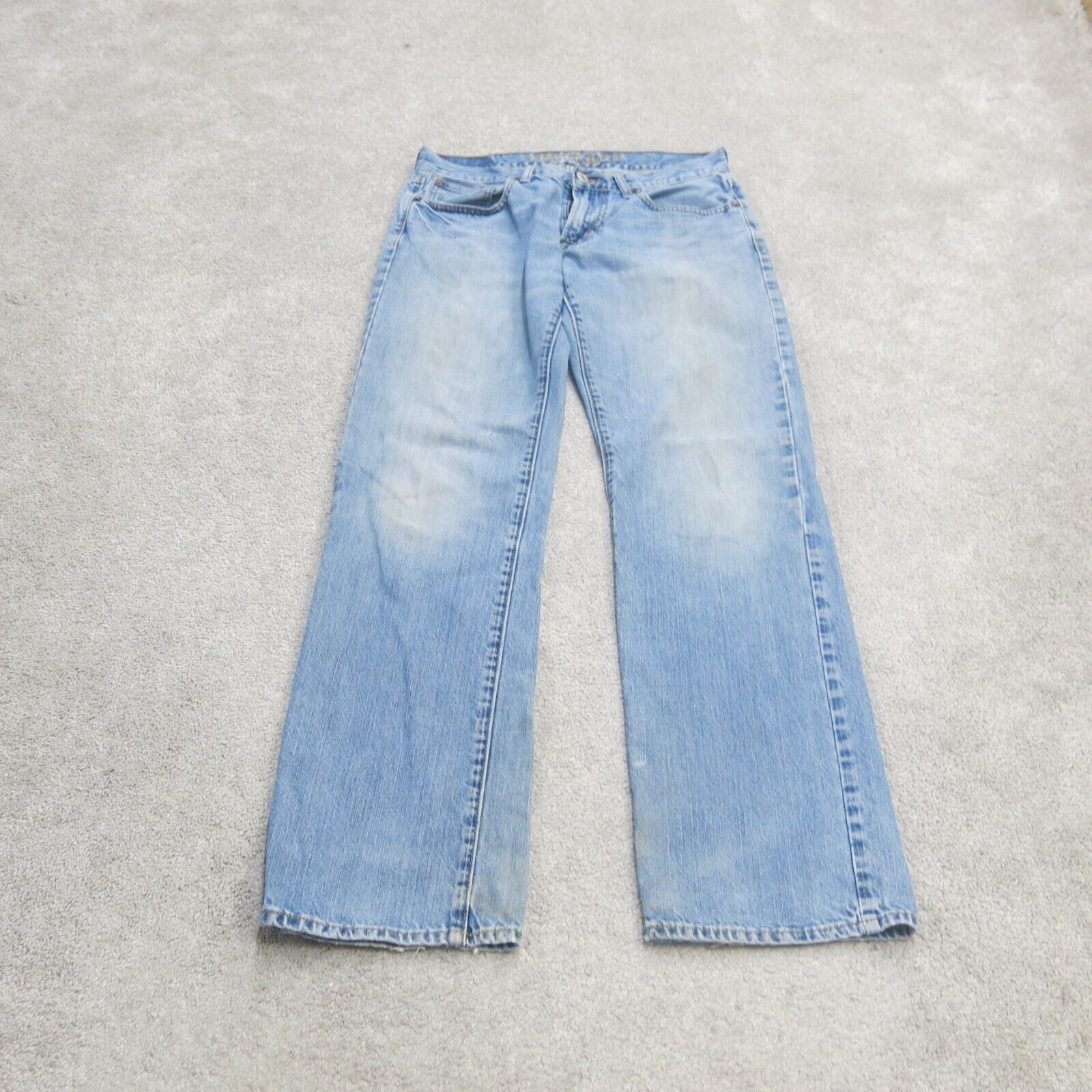 American Eagle Womens Artist Crop Jeans Stretch 100%Cotton High Rise B –  Goodfair