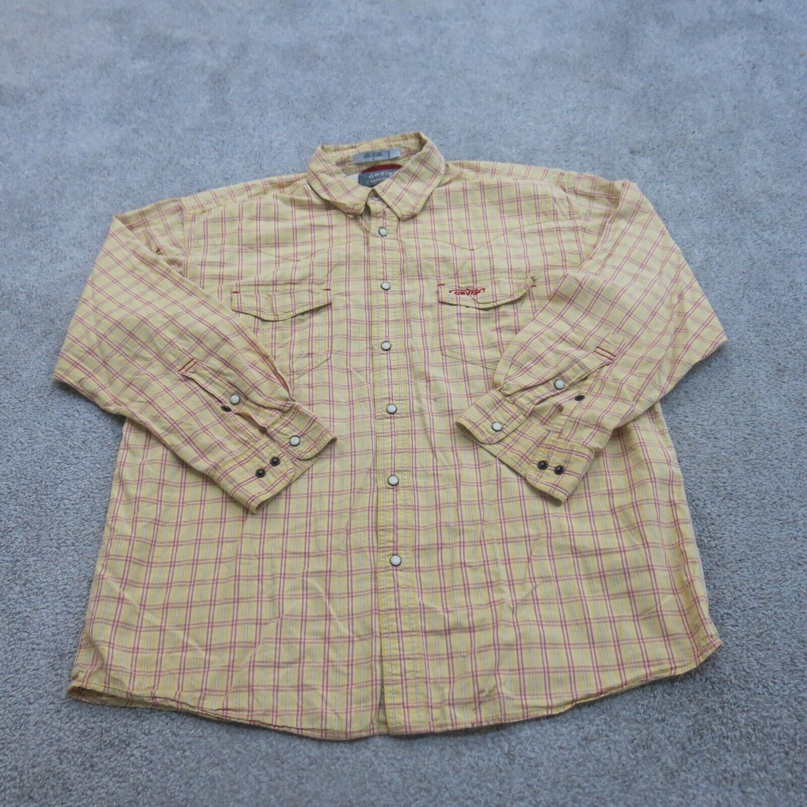 ORVIS 100% cotton long hotsell sleeve shirt