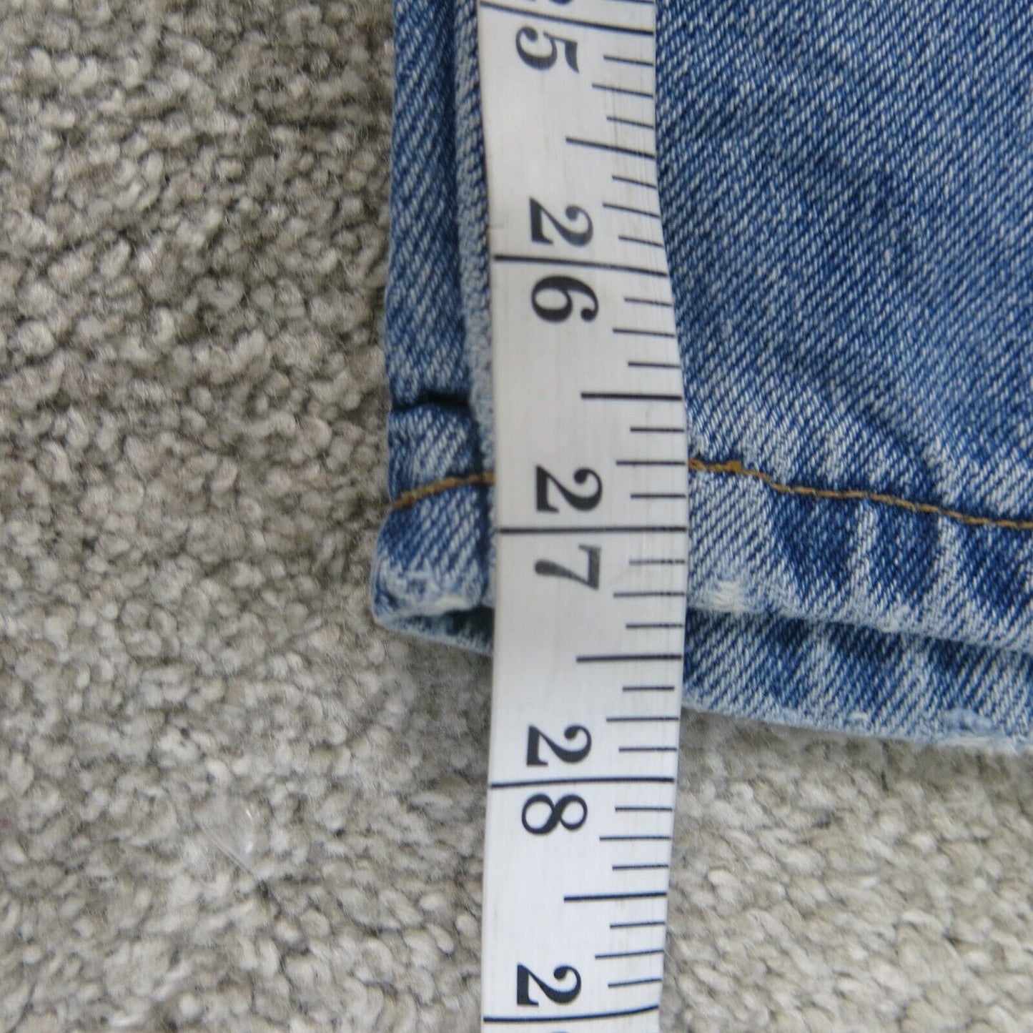 Vintage Eddie Bauer Jeans Womens 2P Blue Denim Stretch Straight Leg 100% Cotton