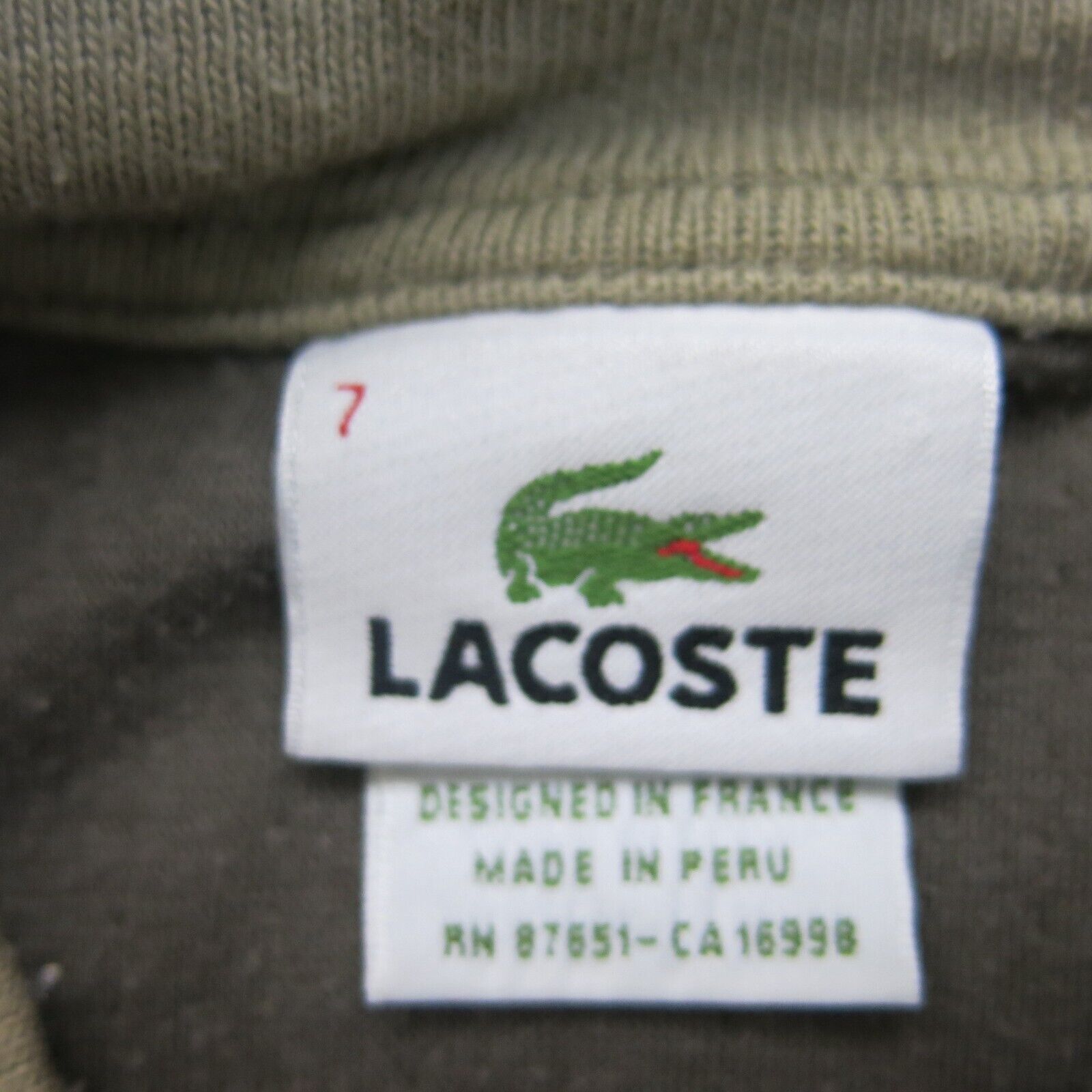 Lacoste rn 87651 shop ca 16998 sweater