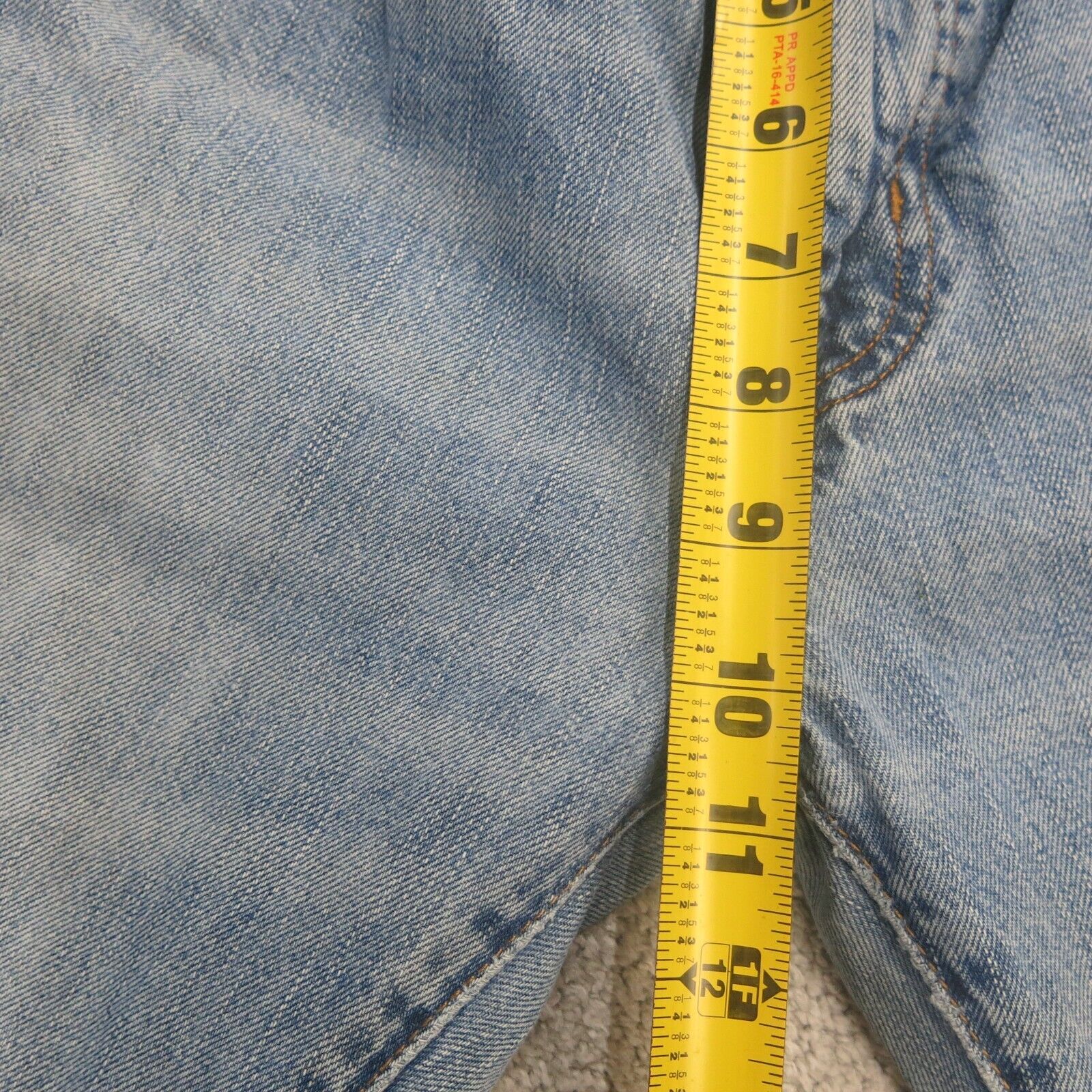 American Eagle Jeans Mens 31/34 Blue Straight Leg Mid Rise Vintage 100