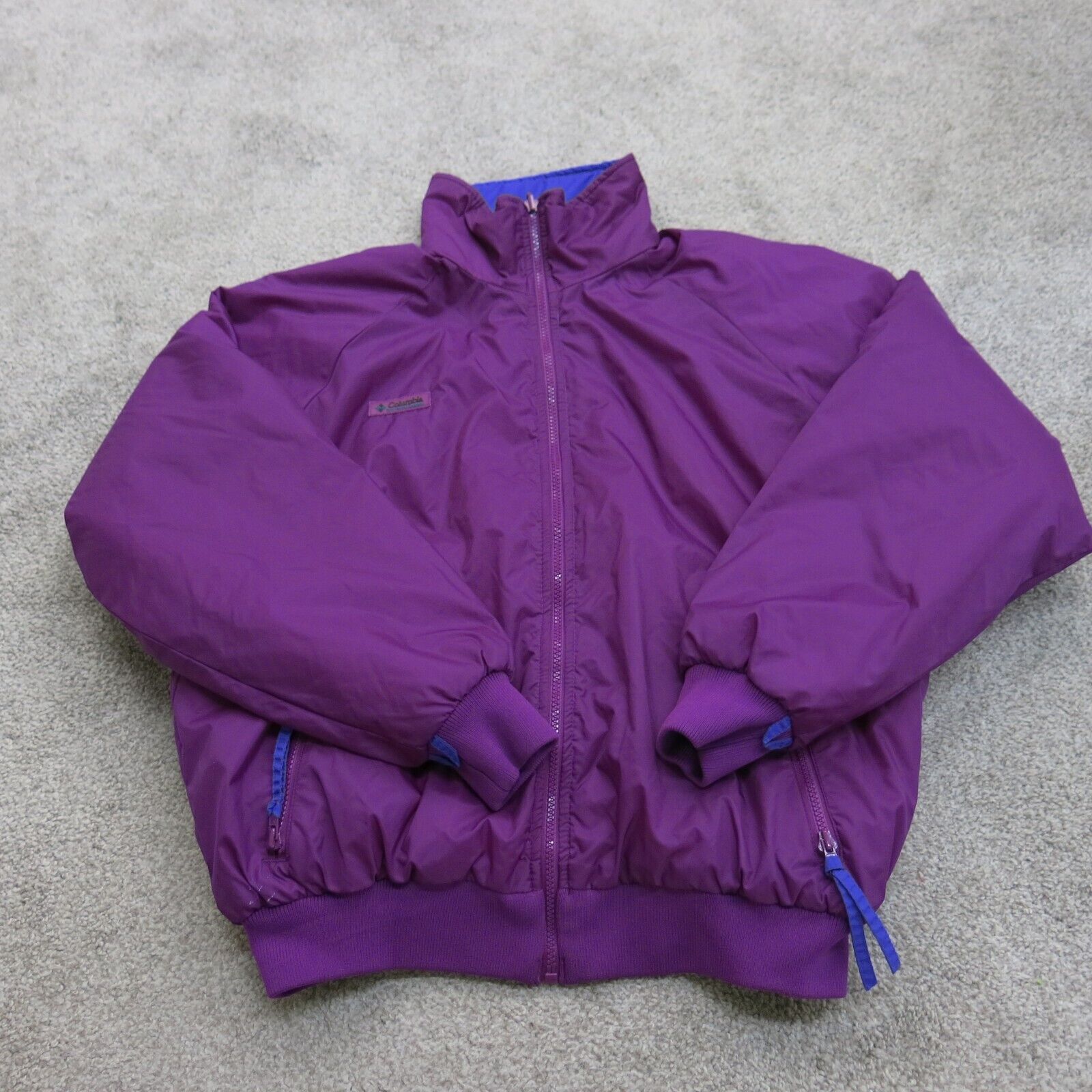 Columbia store purple windbreaker